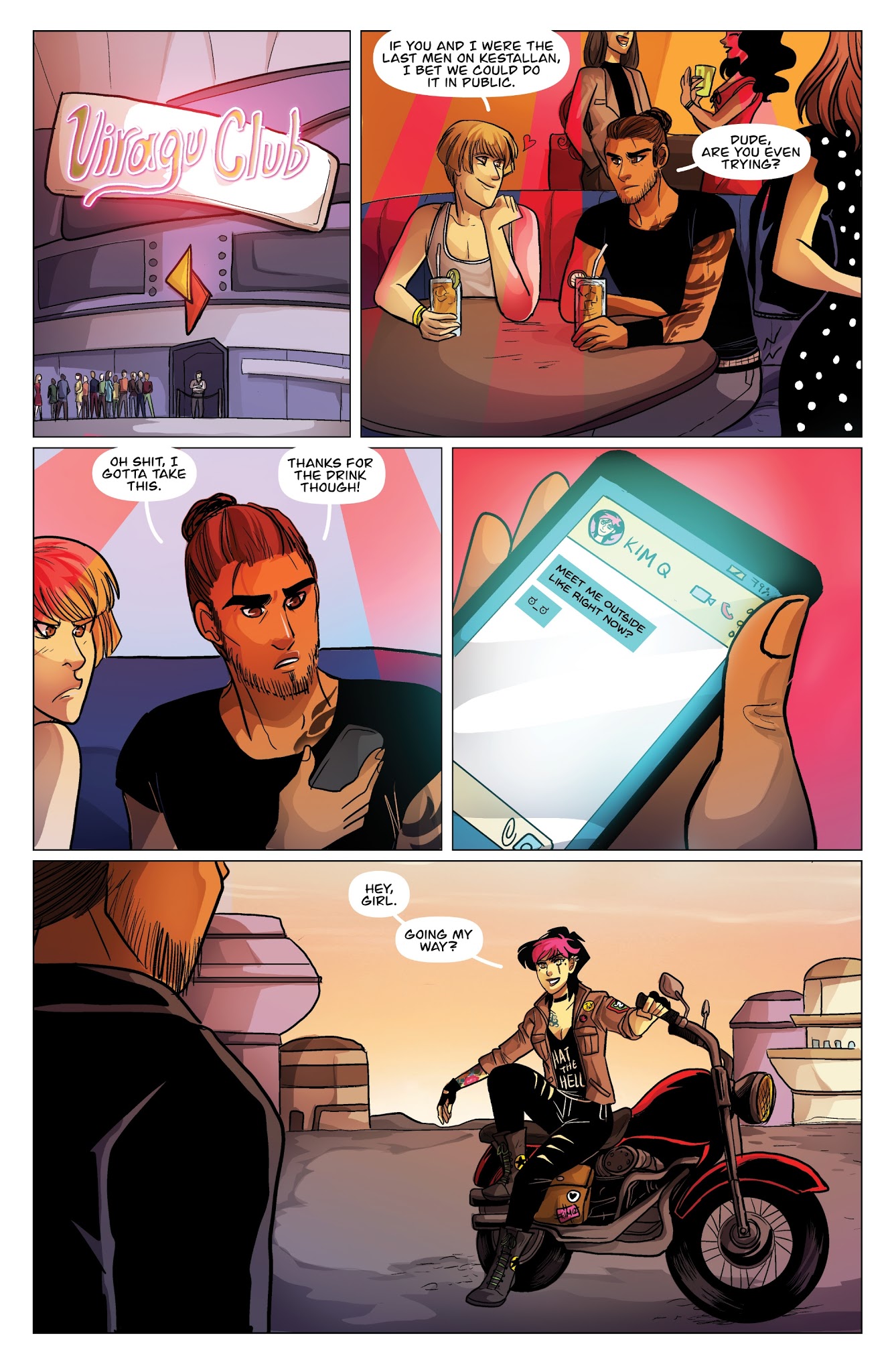 Read online Kim & Kim v2: Love is a Battlefield comic -  Issue #4 - 21