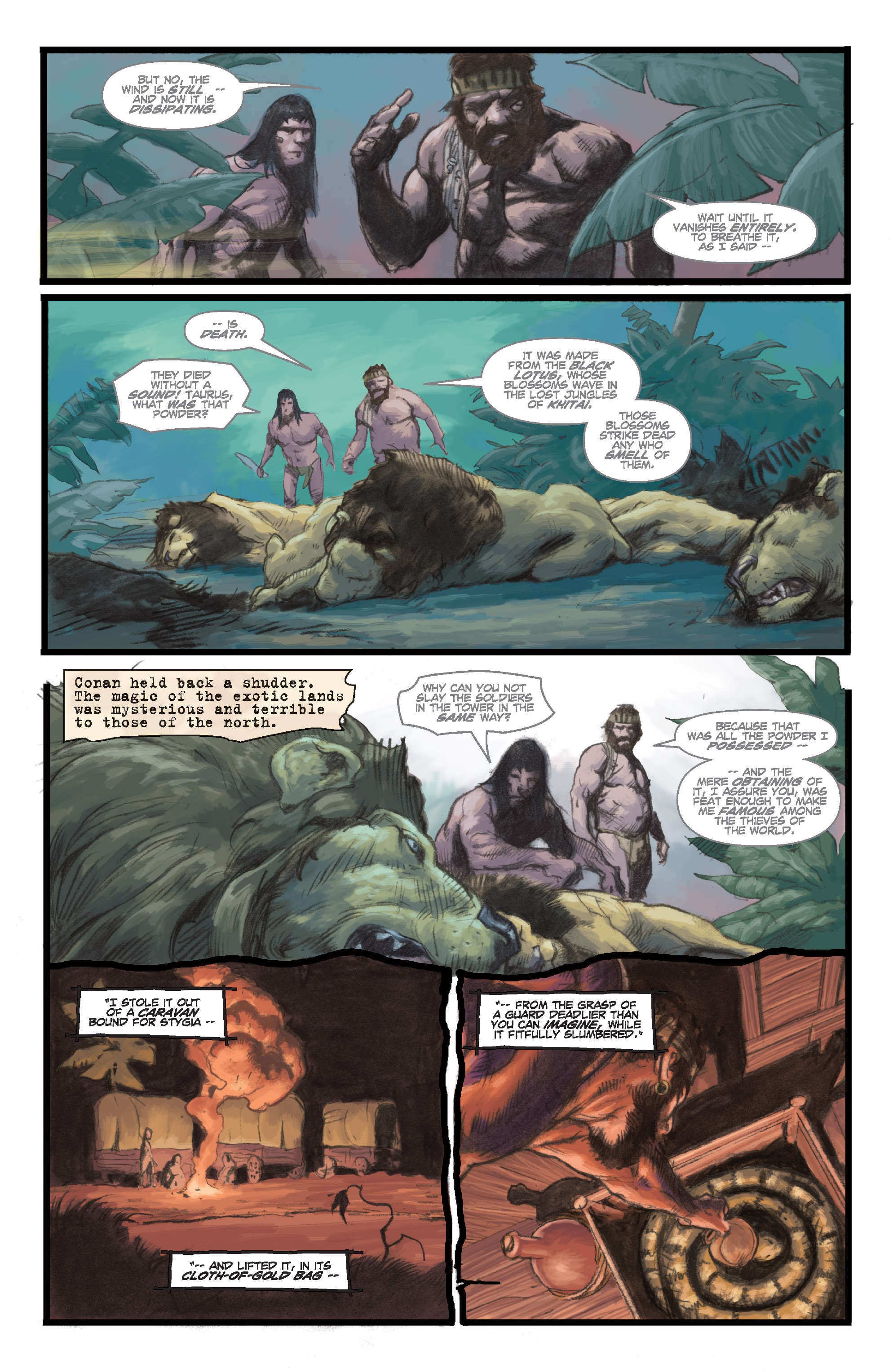 Read online Conan Chronicles Epic Collection comic -  Issue # TPB The Heart of Yag-Kosha (Part 1) - 34