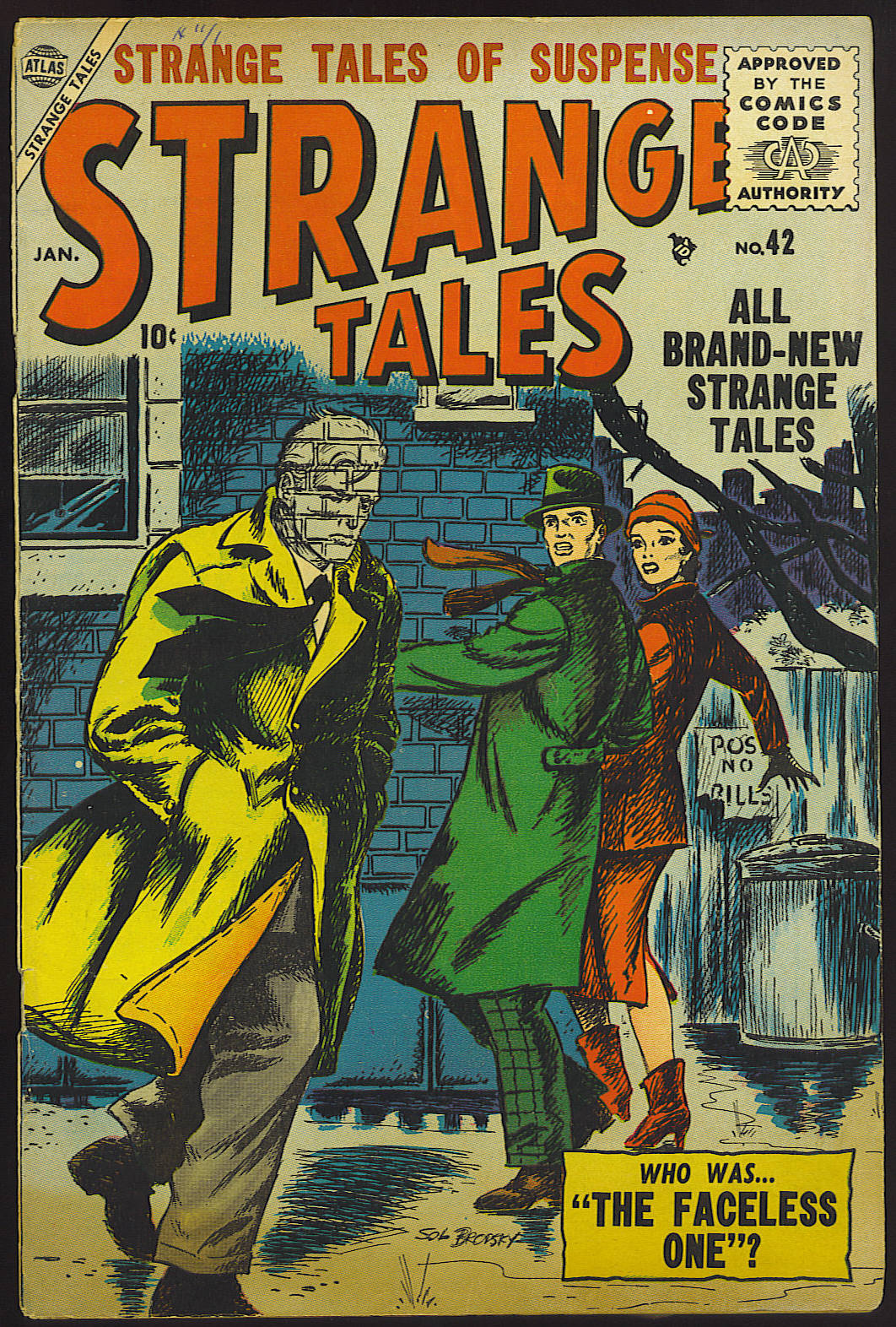 Read online Strange Tales (1951) comic -  Issue #42 - 1
