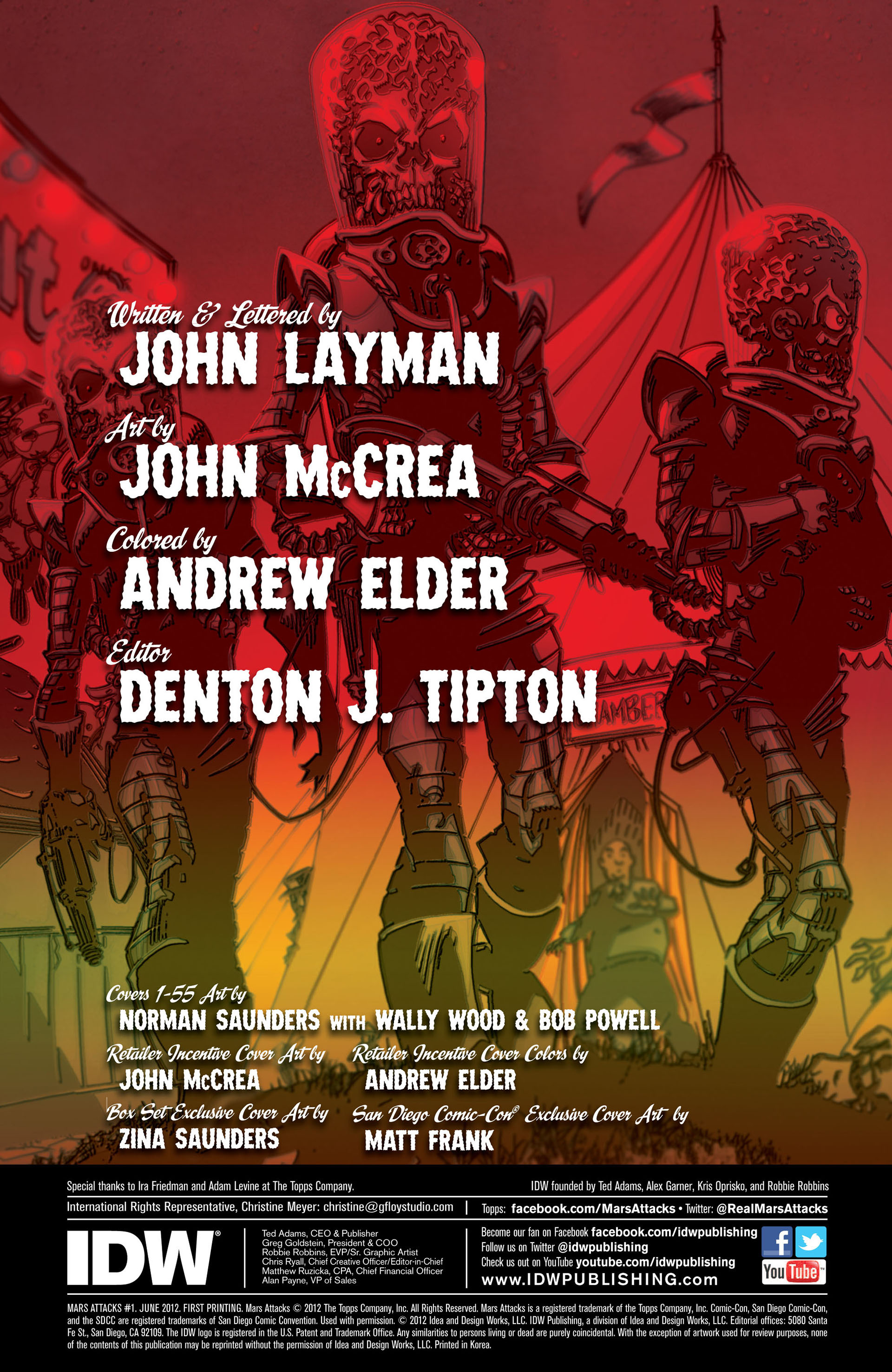 Read online Mars Attacks comic -  Issue #1 - 3