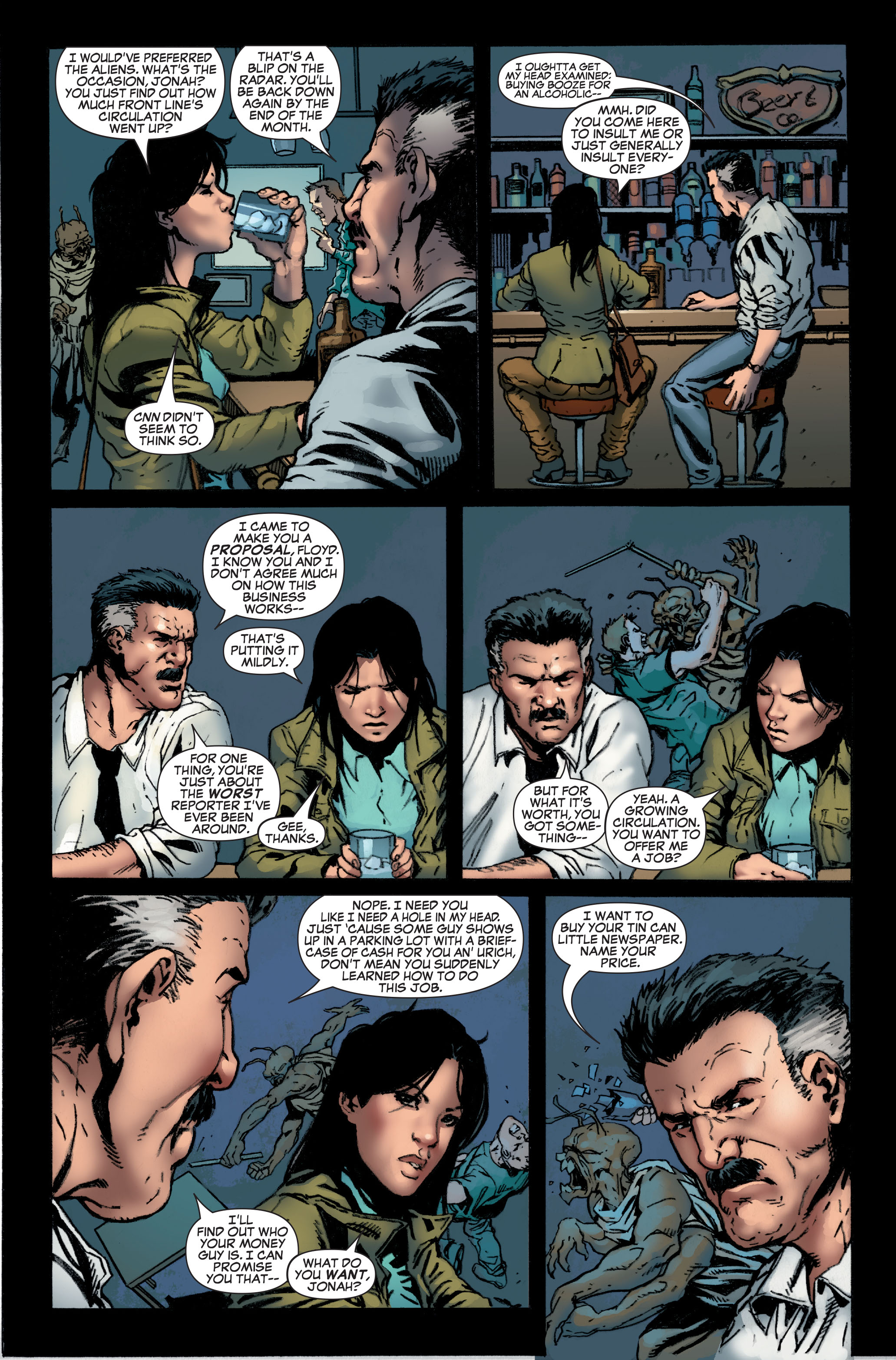 Read online World War Hulk: Front Line comic -  Issue #4 - 9