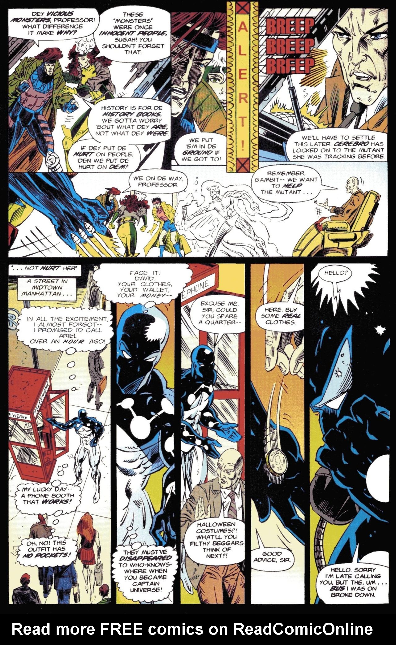 Read online The X-Men And Captain Universe: Sleeping Giants comic -  Issue # Full - 16