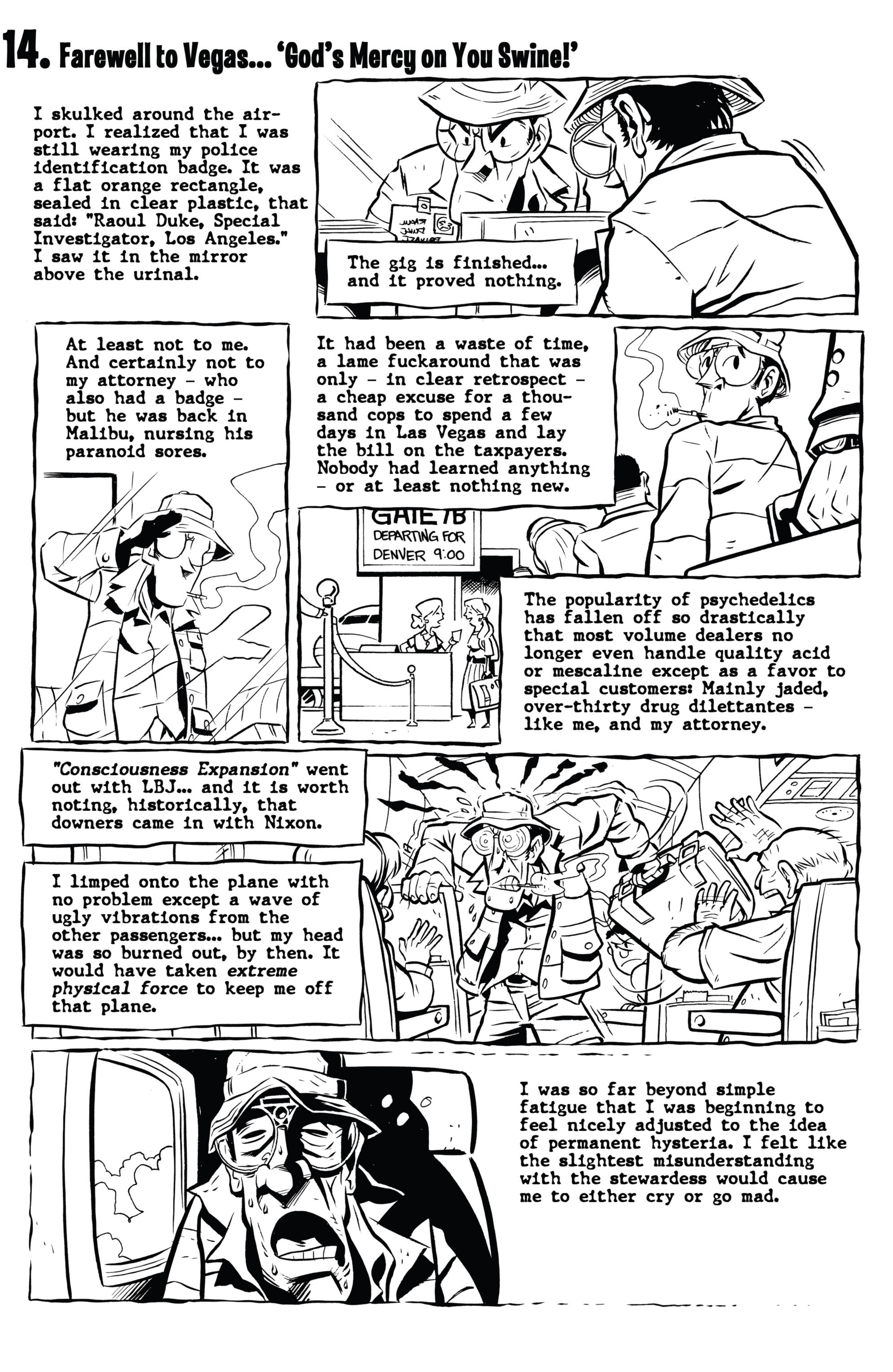 Read online Hunter S. Thompson's Fear and Loathing in Las Vegas comic -  Issue #4 - 41