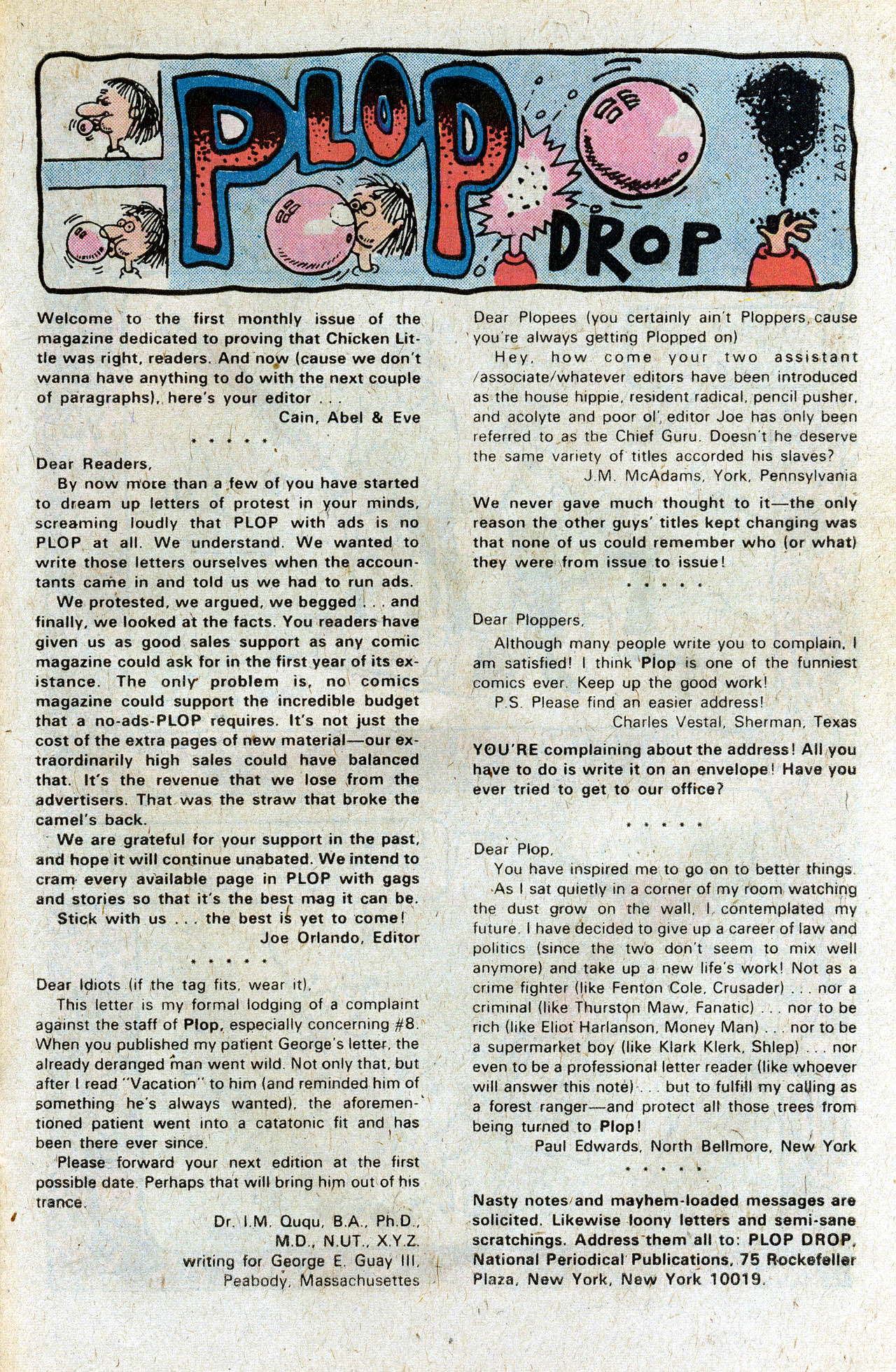 Read online Plop! comic -  Issue #11 - 27