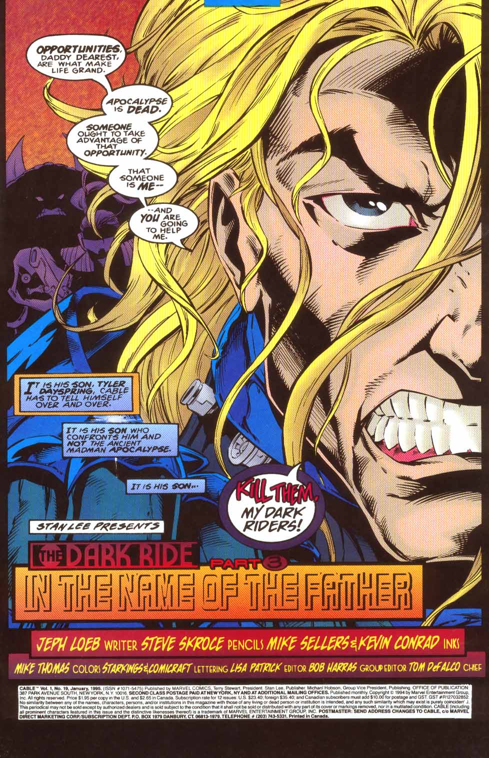 Read online Cable (1993) comic -  Issue #19 - 3