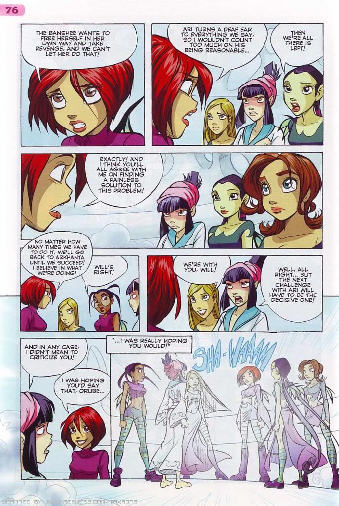 Read online W.i.t.c.h. comic -  Issue #31 - 54