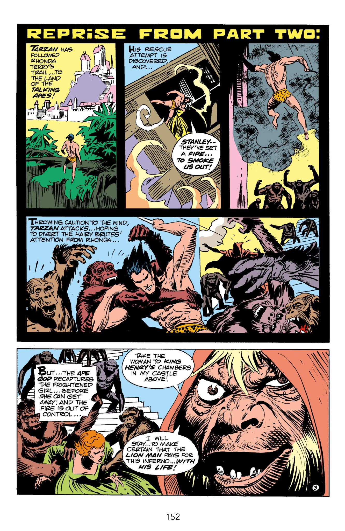 Read online Edgar Rice Burroughs' Tarzan The Joe Kubert Years comic -  Issue # TPB 3 (Part 2) - 43