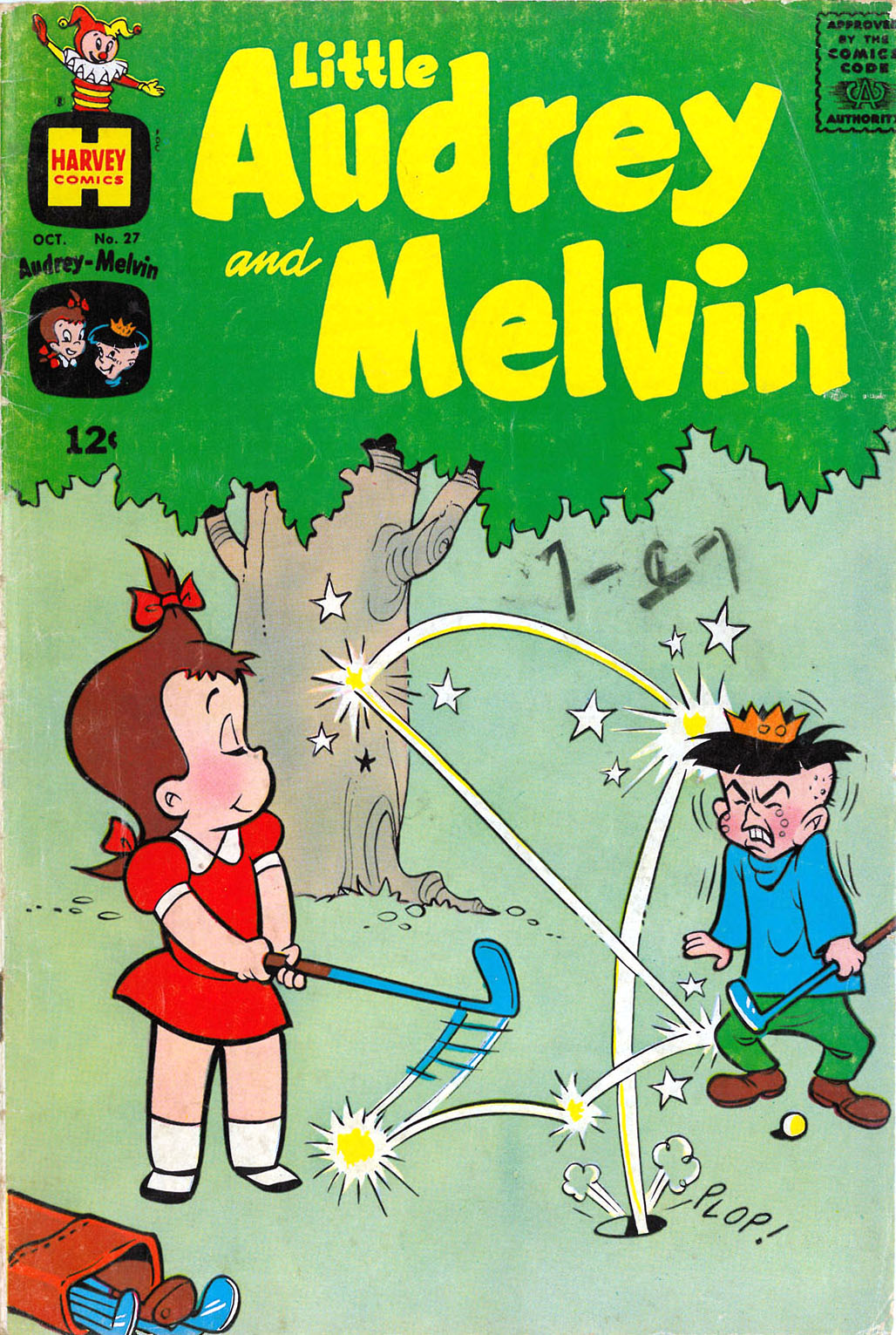 Read online Little Audrey And Melvin comic -  Issue #27 - 1