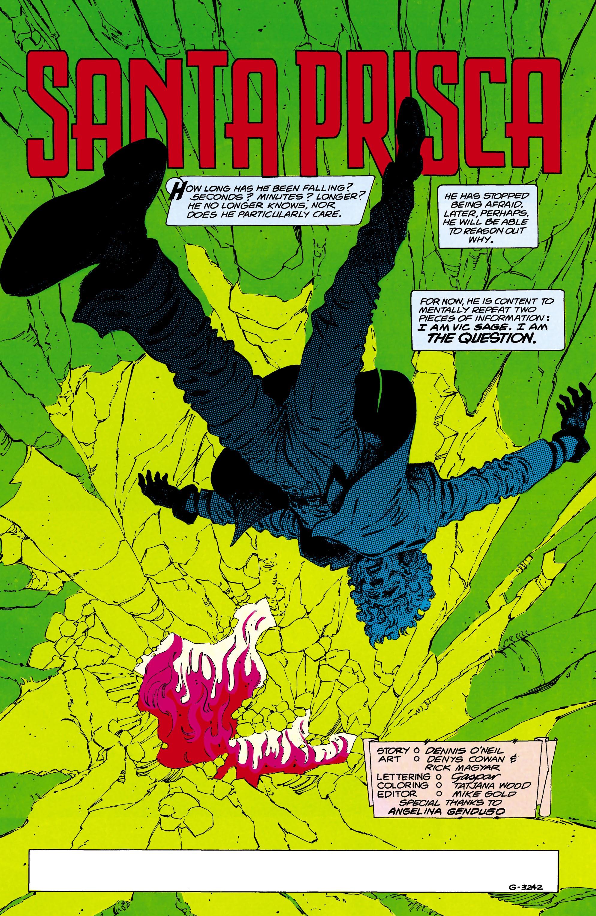 Read online The Question (1987) comic -  Issue #10 - 2