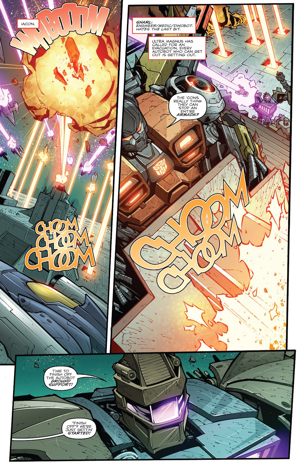 The Transformers Prime: Rage of the Dinobots issue 1 - Page 4