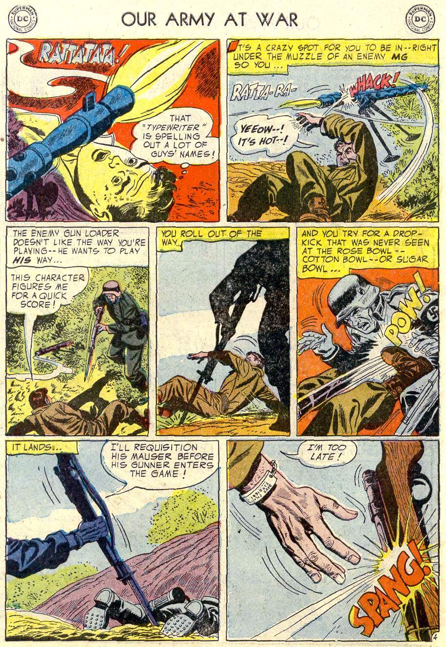 Read online Our Army at War (1952) comic -  Issue #33 - 6