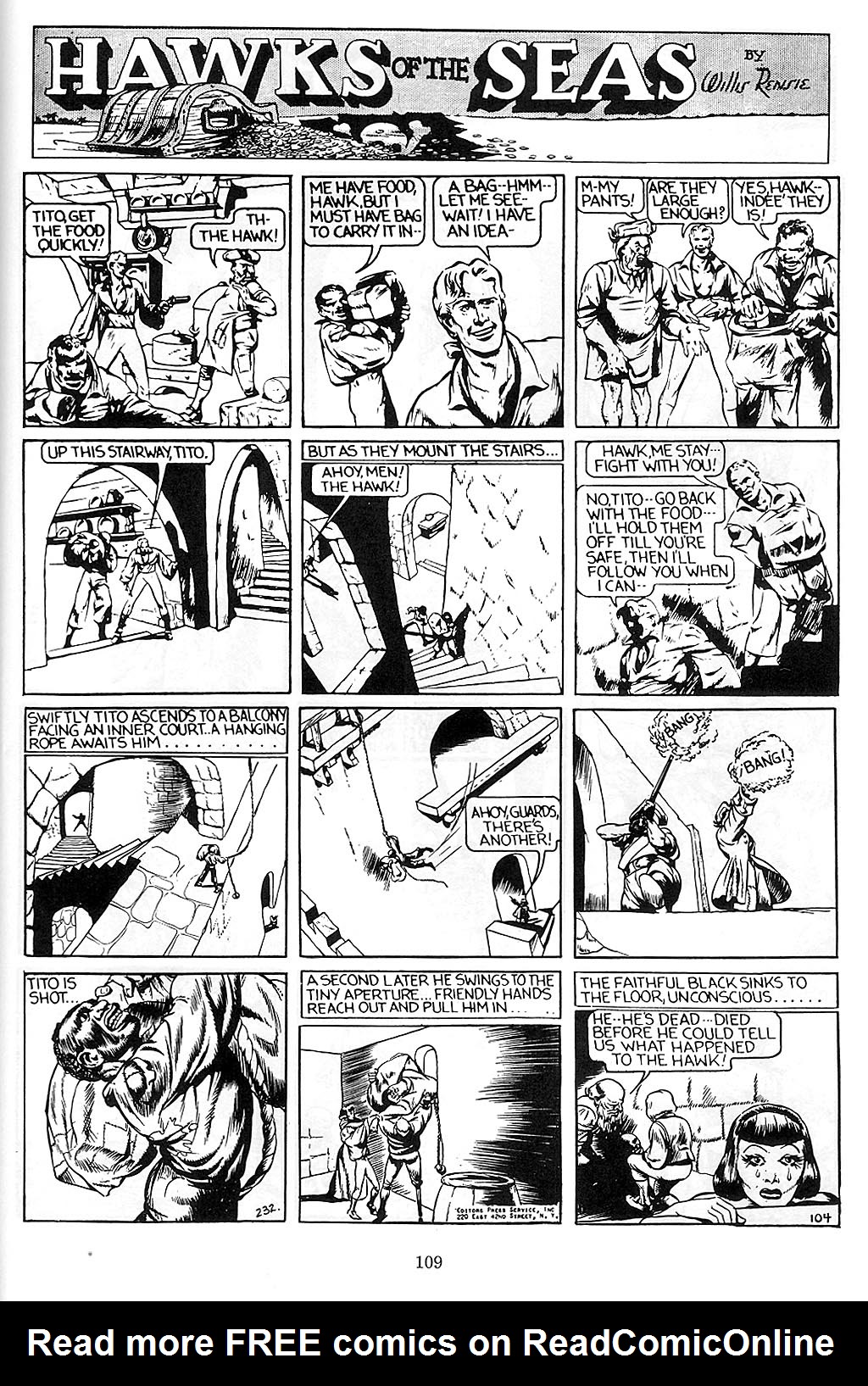 Read online Will Eisner's Hawks of the Seas comic -  Issue # TPB - 110