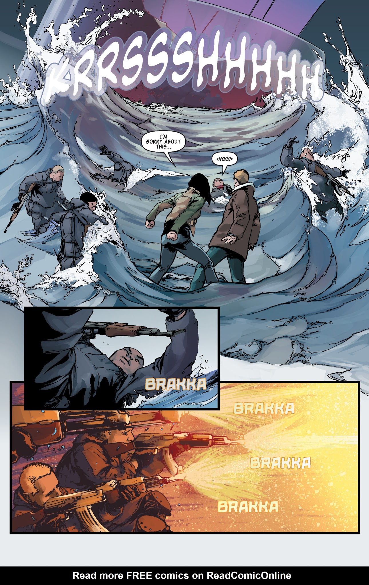 Read online Michael Turner's Fathom (2013) comic -  Issue #5 - 19