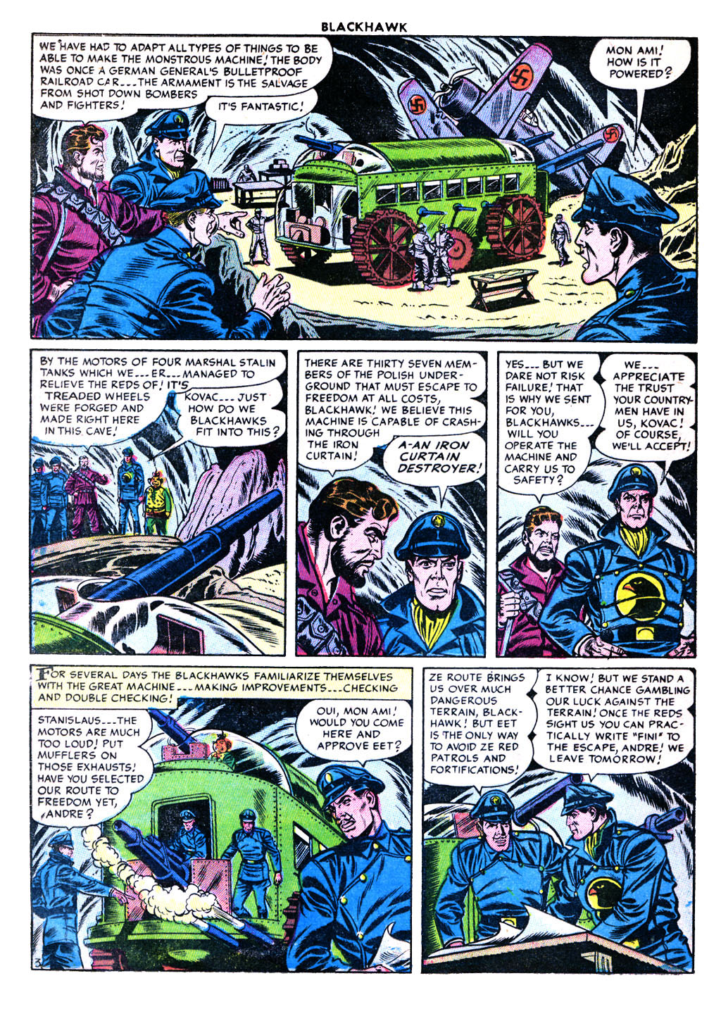 Read online Blackhawk (1957) comic -  Issue #80 - 20