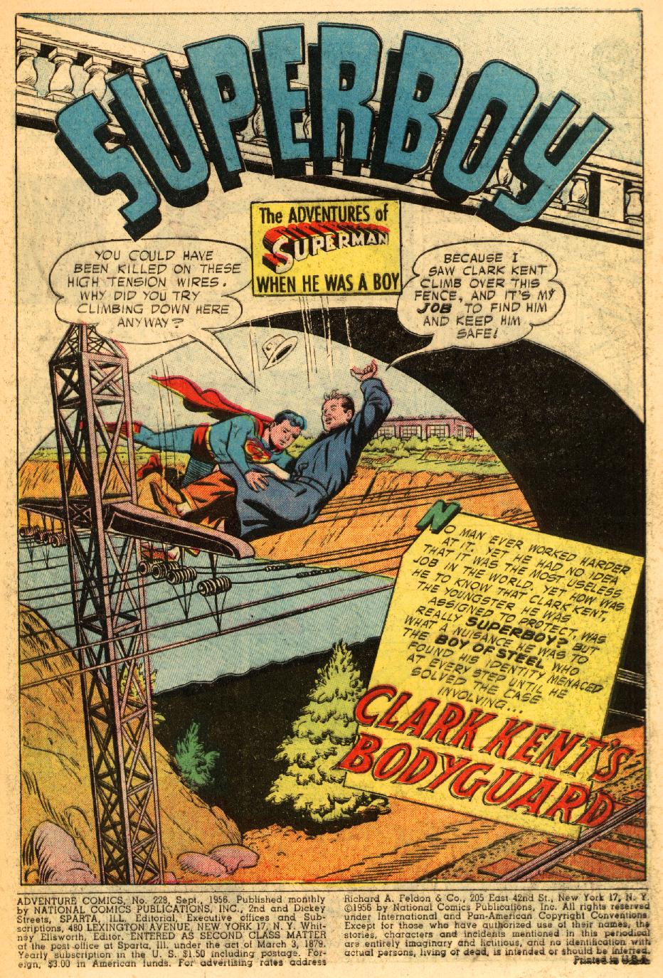 Adventure Comics (1938) issue 228 - Page 3