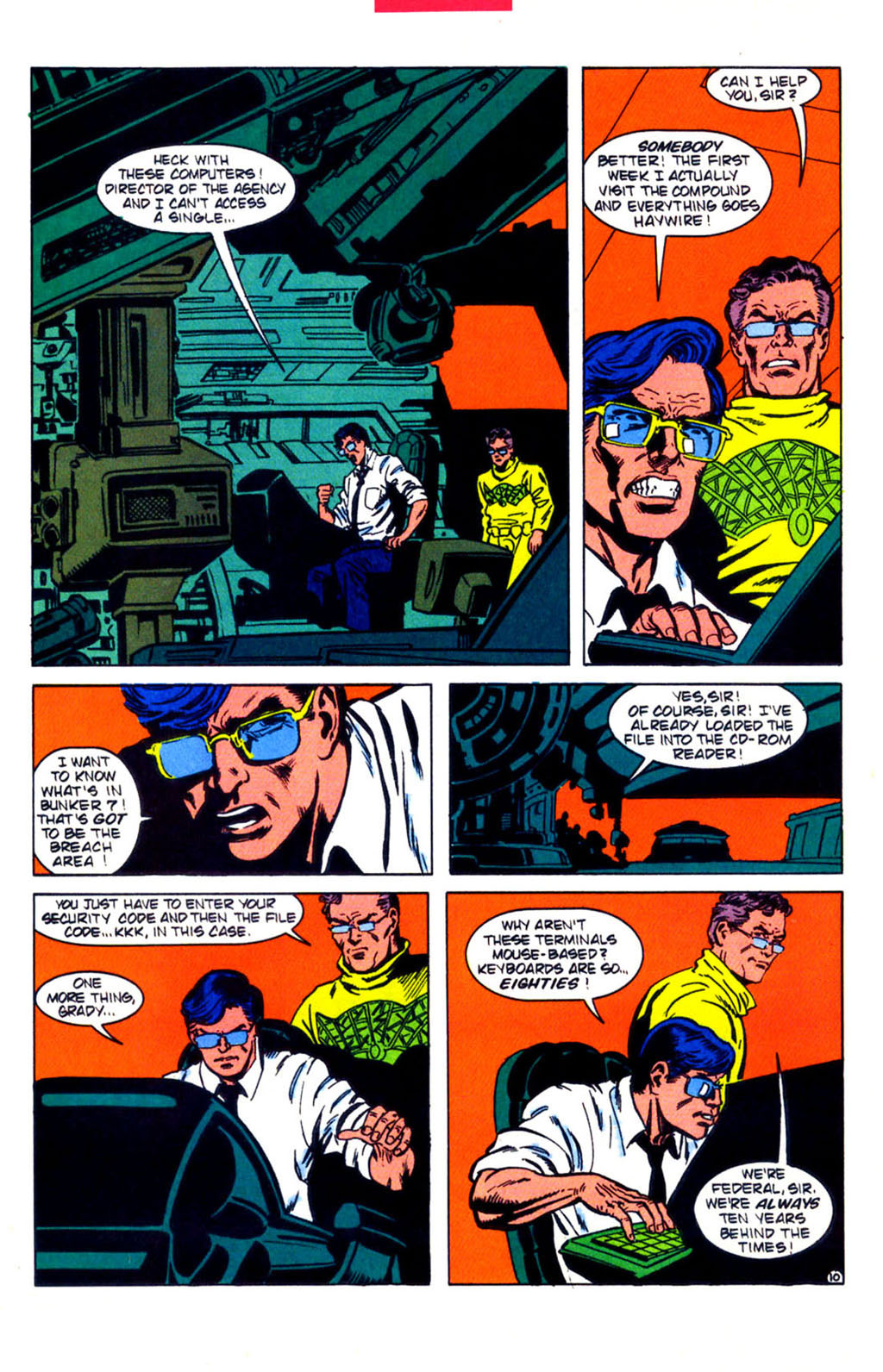 Read online The Web (1991) comic -  Issue #9 - 11