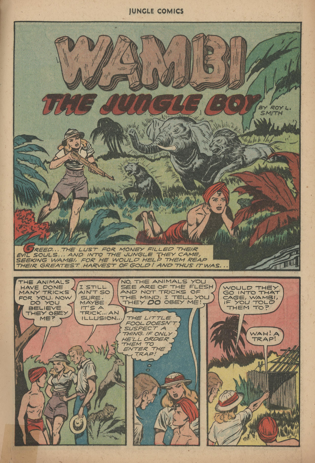 Read online Jungle Comics comic -  Issue #85 - 29