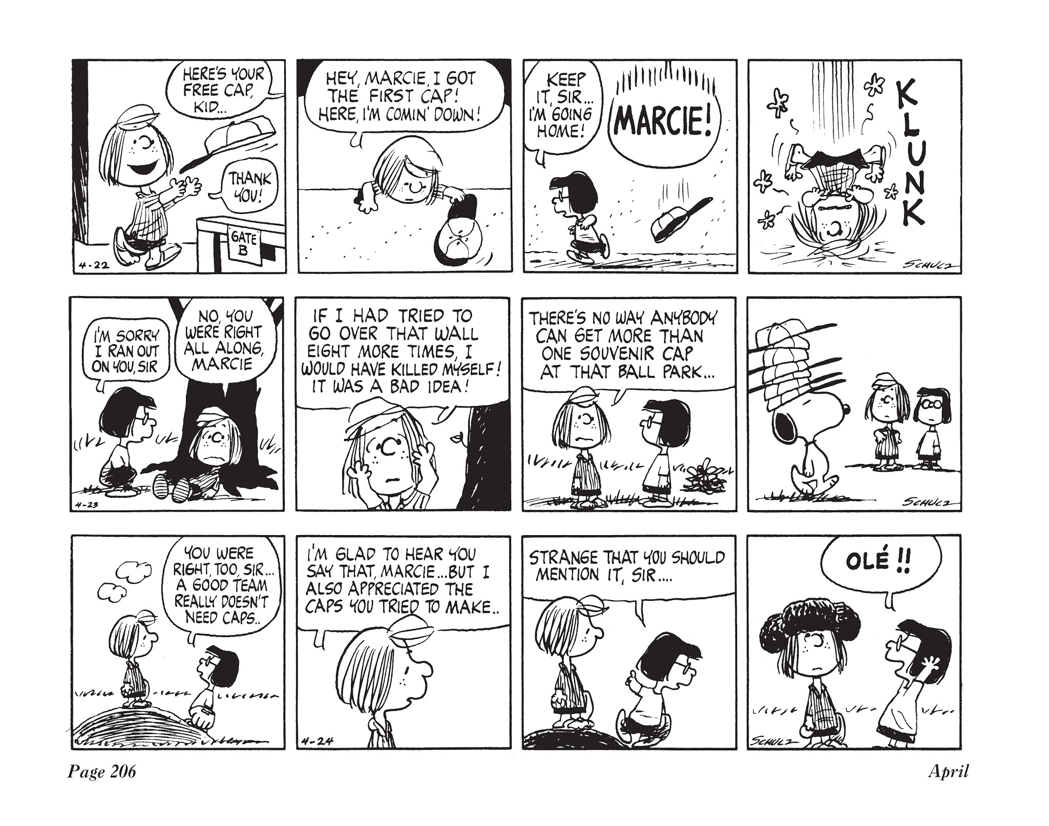 Read online The Complete Peanuts comic -  Issue # TPB 13 - 222
