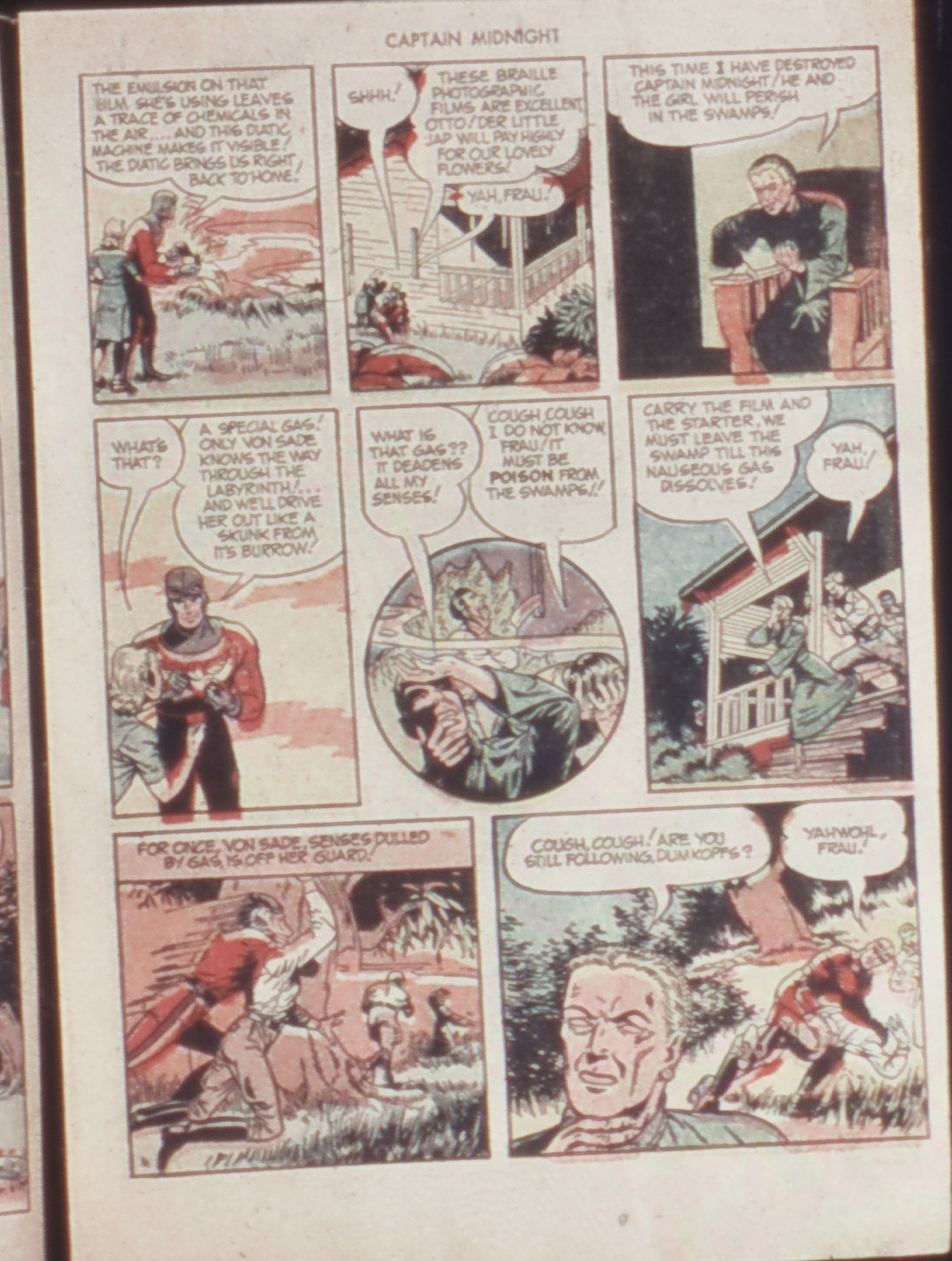 Read online Captain Midnight (1942) comic -  Issue #21 - 11