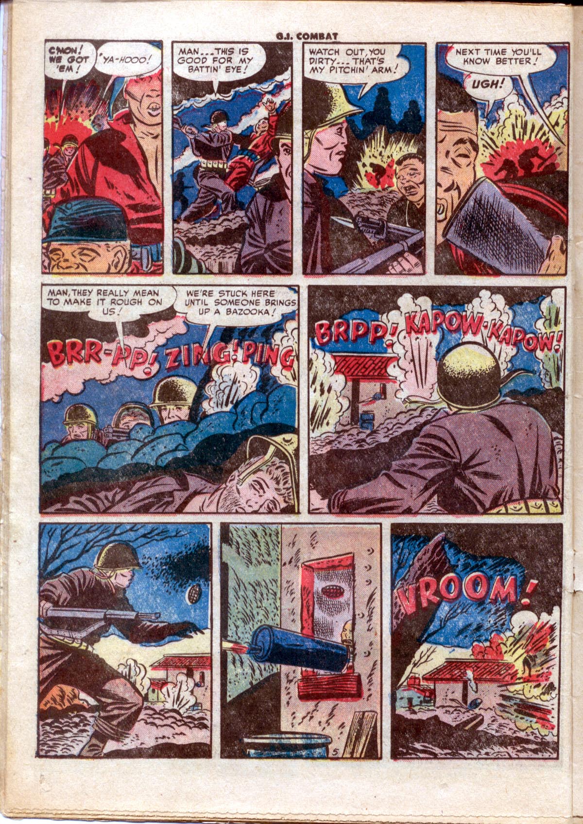 Read online G.I. Combat (1952) comic -  Issue #1 - 16