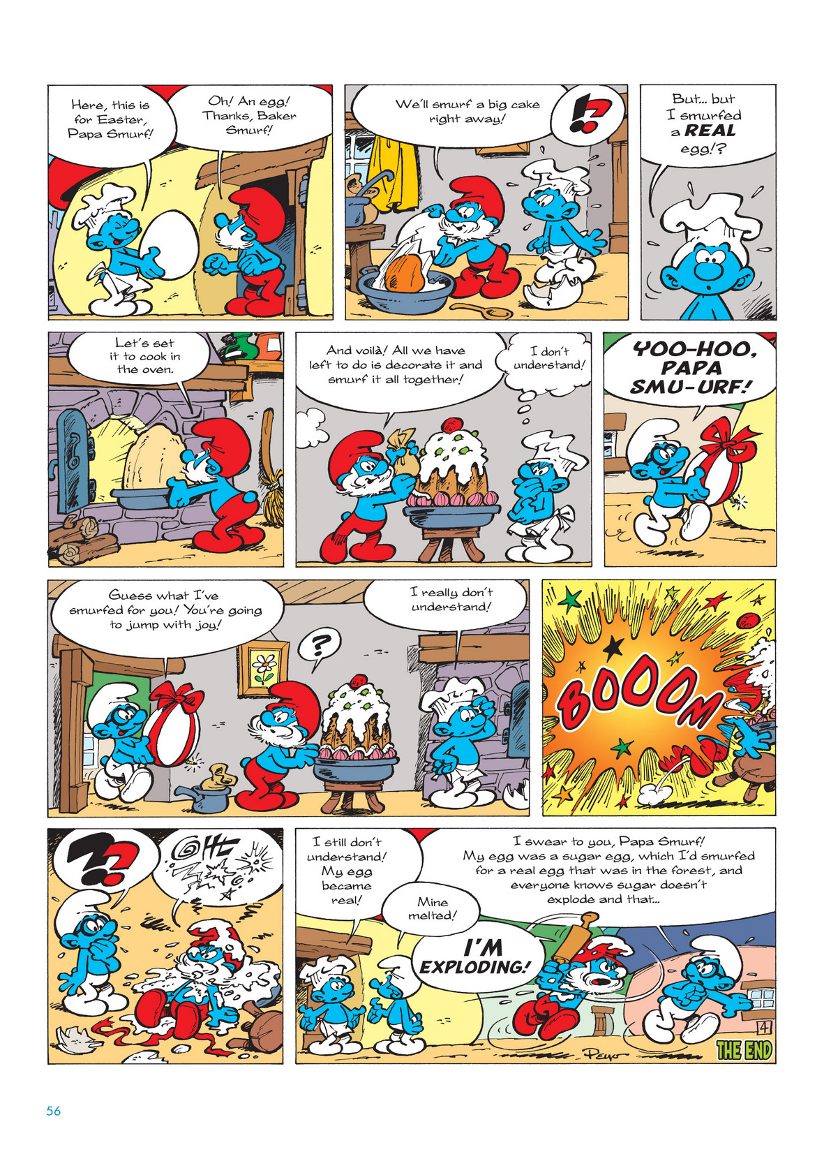 Read online The Smurfs comic -  Issue #12 - 56