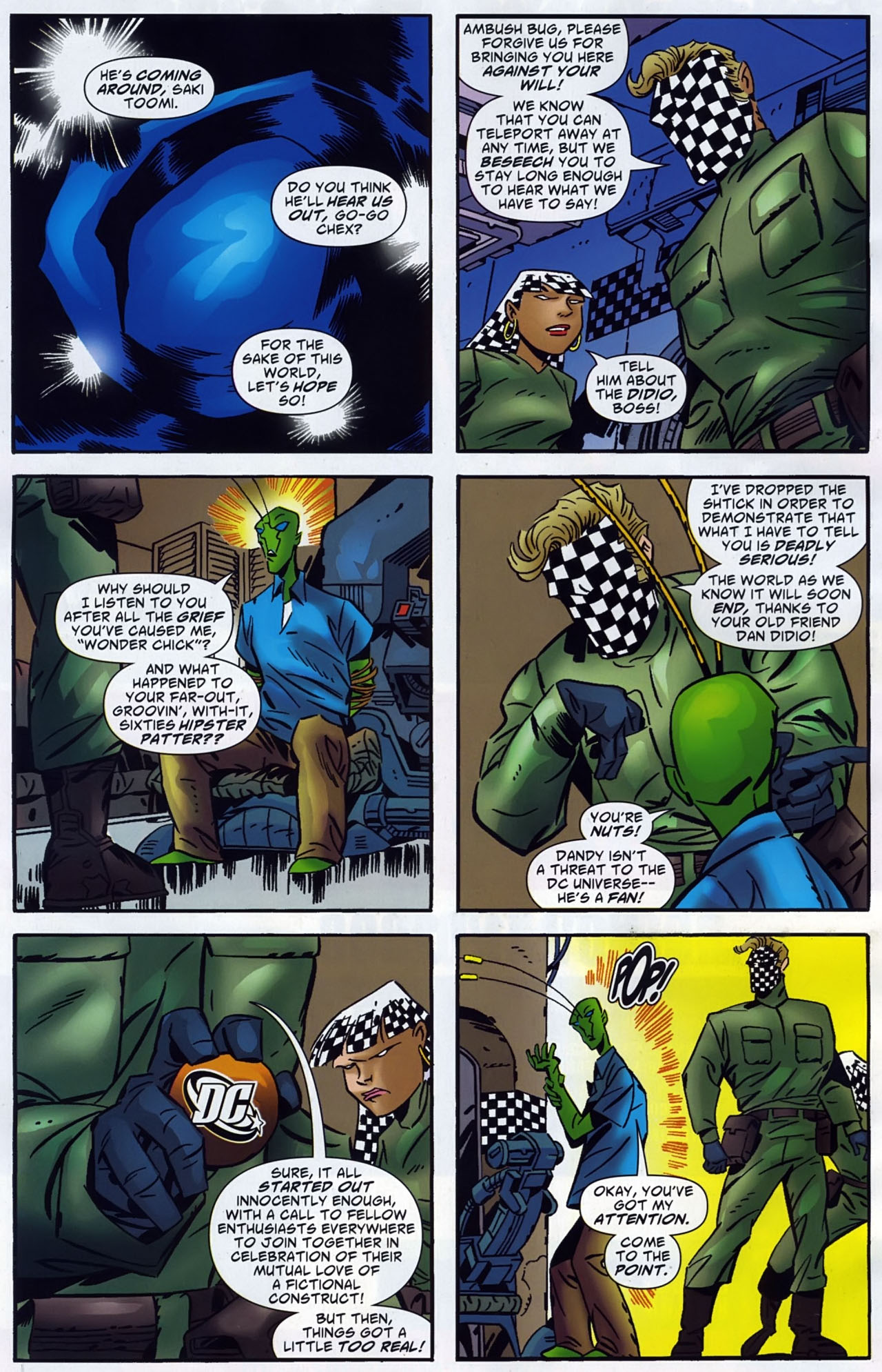 Read online Ambush Bug: Year None comic -  Issue #5 - 17