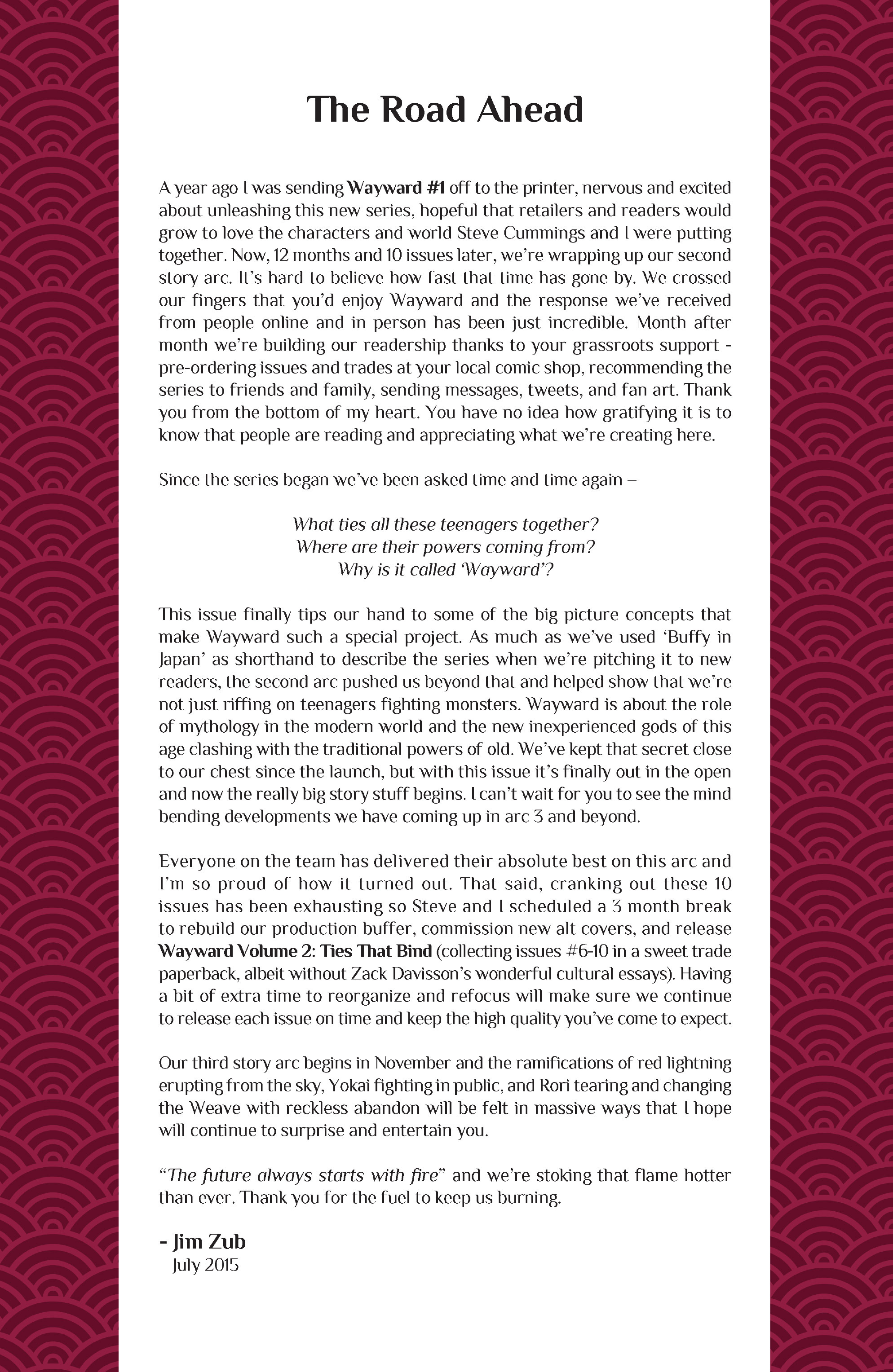 Read online Wayward comic -  Issue #10 - 26