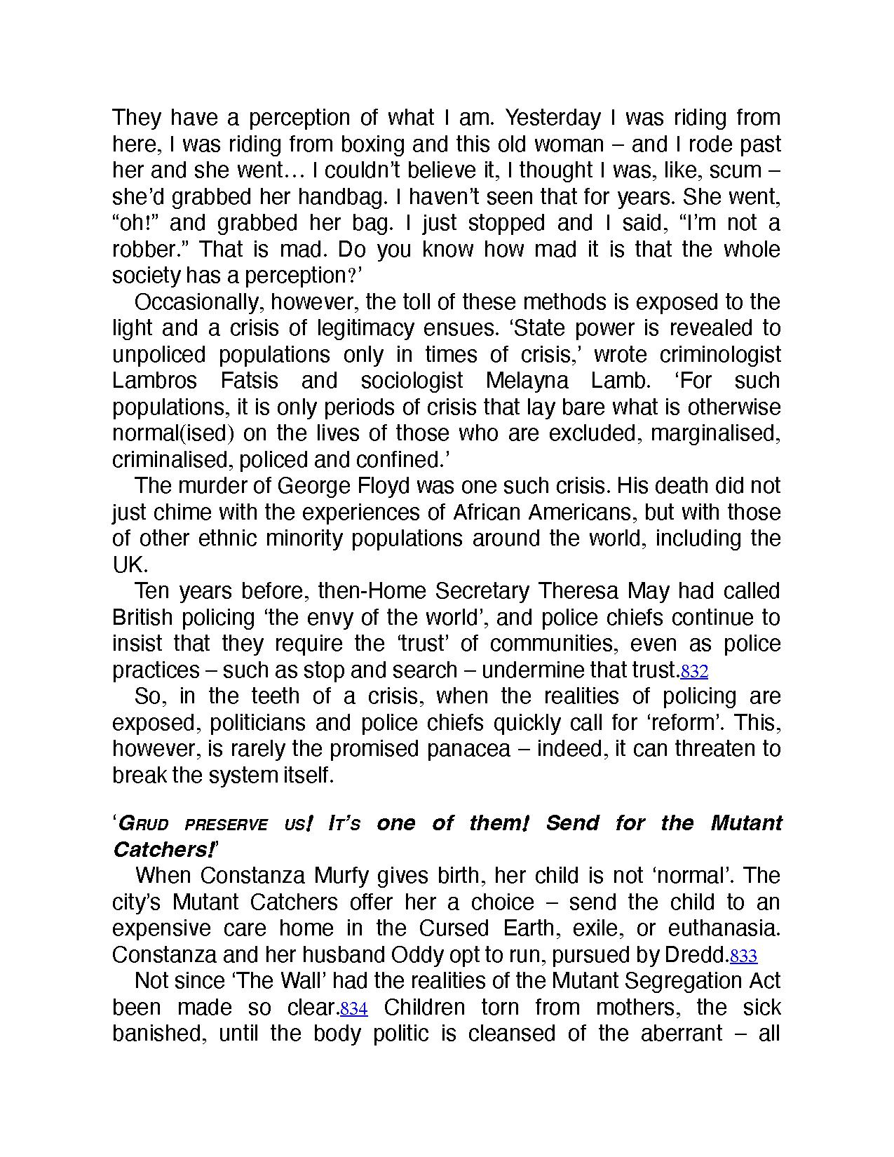 Read online I am the Law: How Judge Dredd Predicted Our Future comic -  Issue # TPB (Part 4) - 60