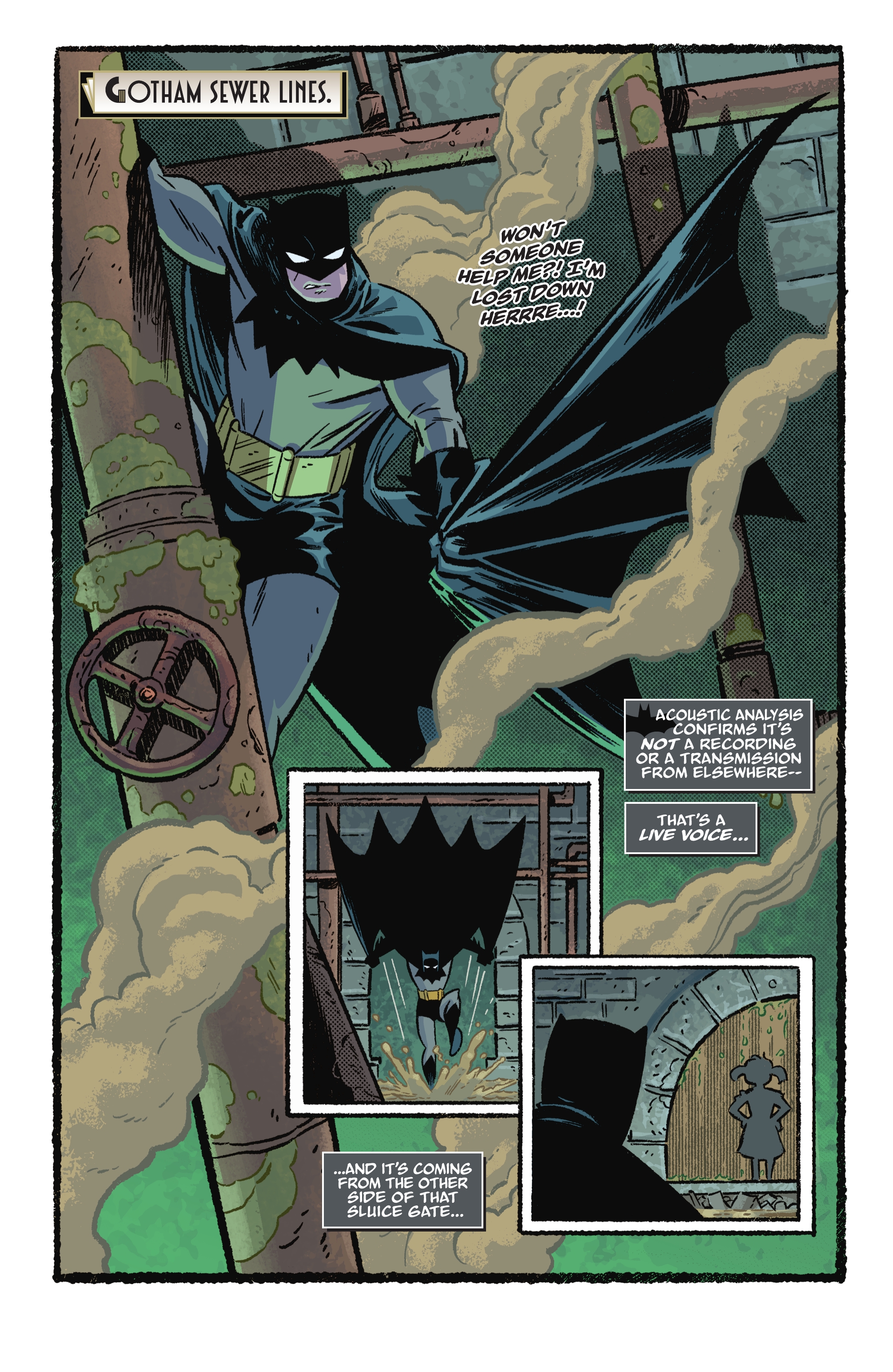 Read online Batman: The Audio Adventures comic -  Issue #3 - 12