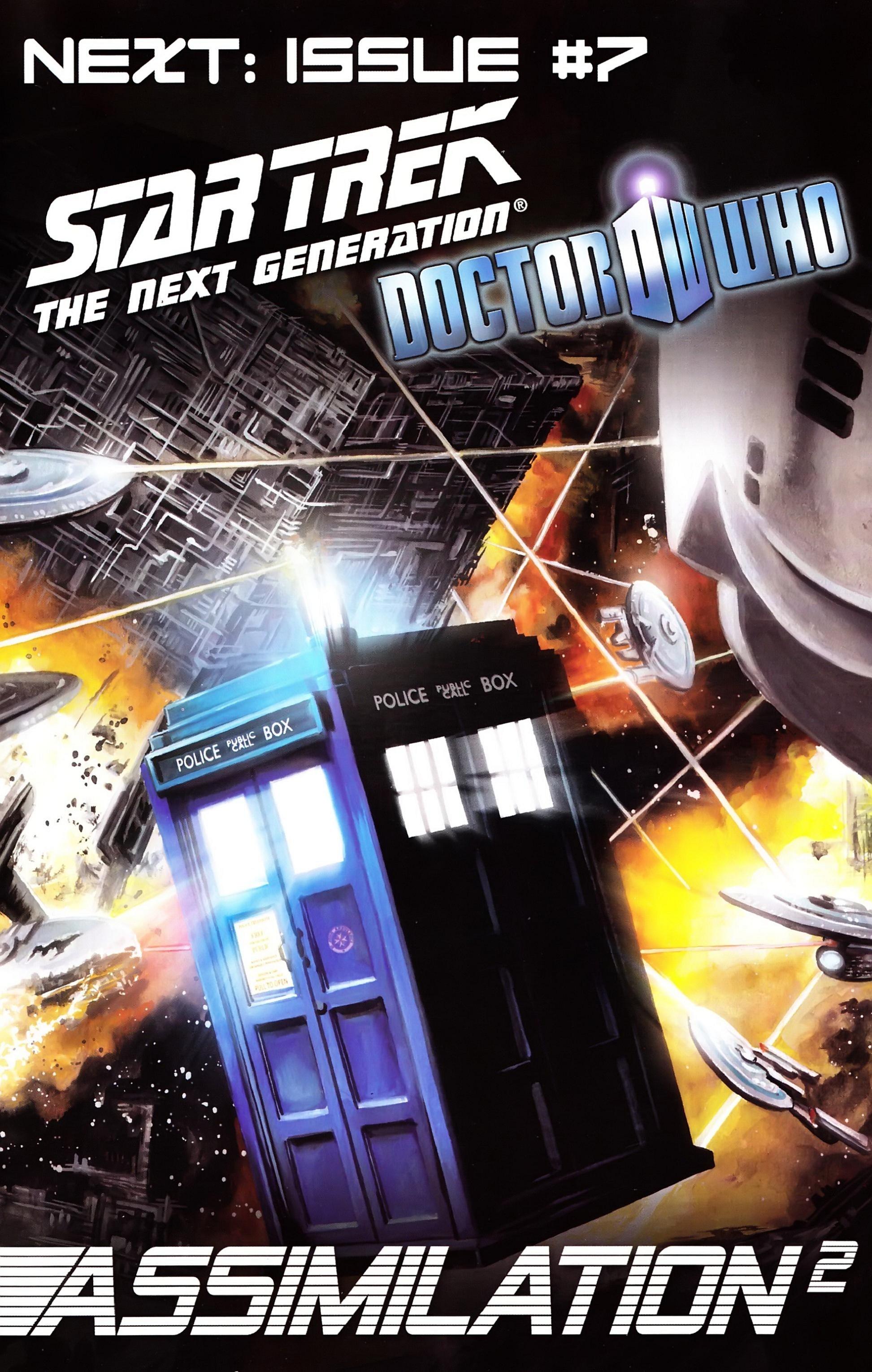 Read online Star Trek: The Next Generation/Doctor Who: Assimilation² comic -  Issue #6 - 26