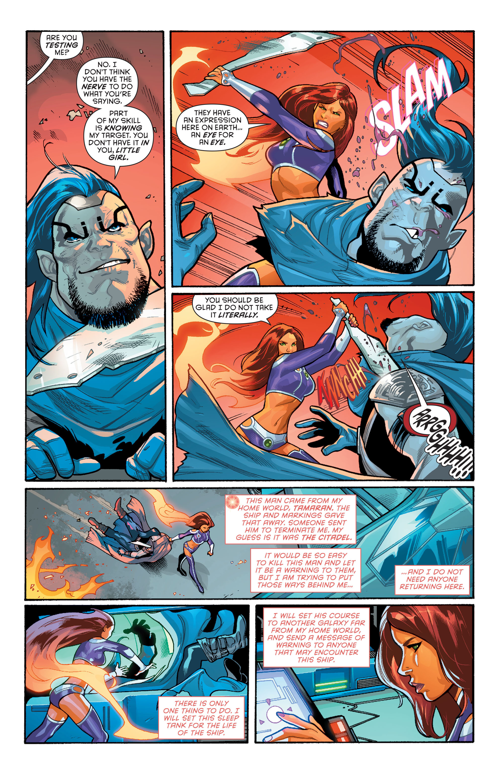 Read online Starfire (2015) comic -  Issue #6 - 21