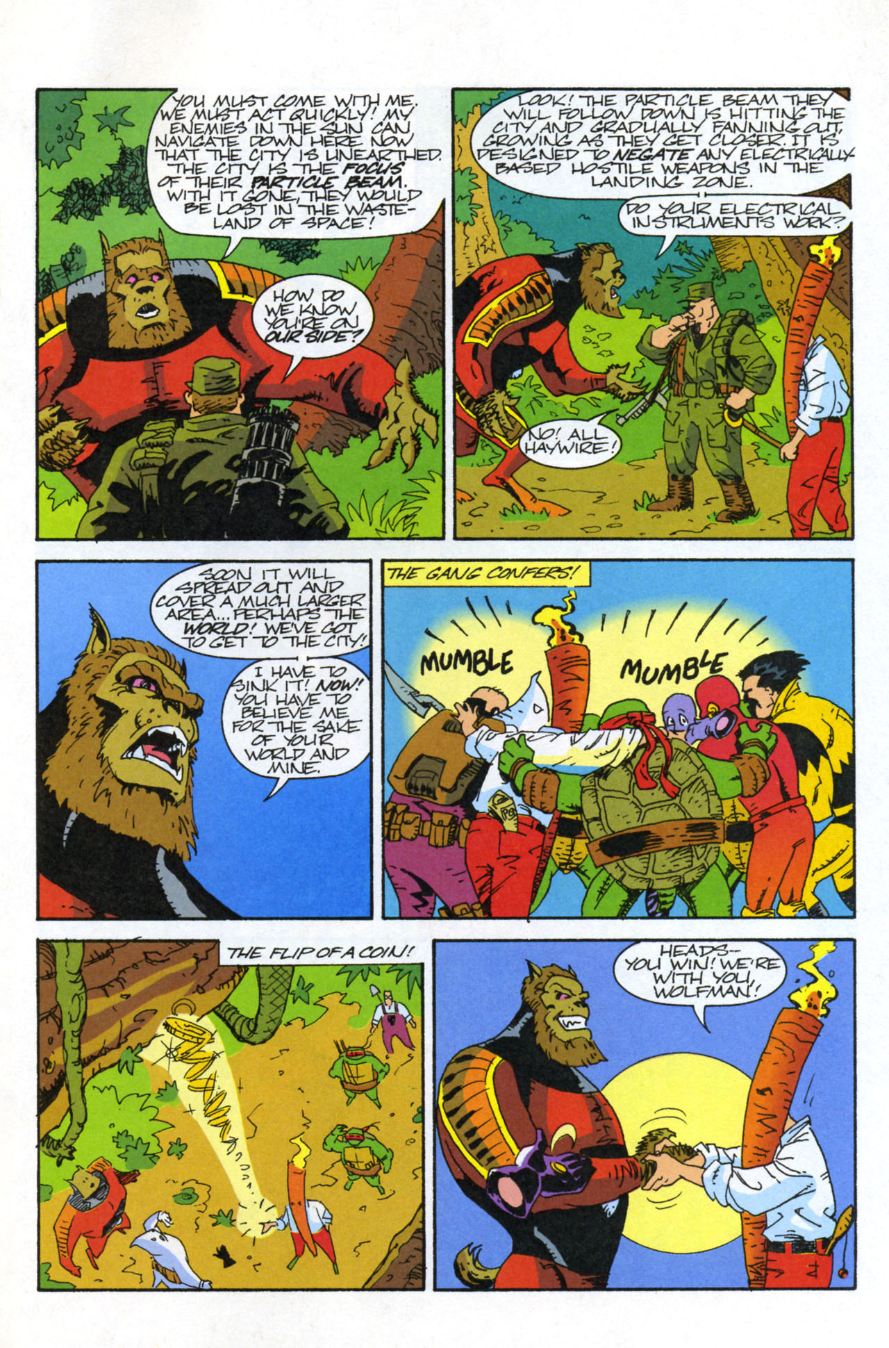 Teenage Mutant Ninja Turtles/Flaming Carrot Crossover Issue #4 #4 - English 21