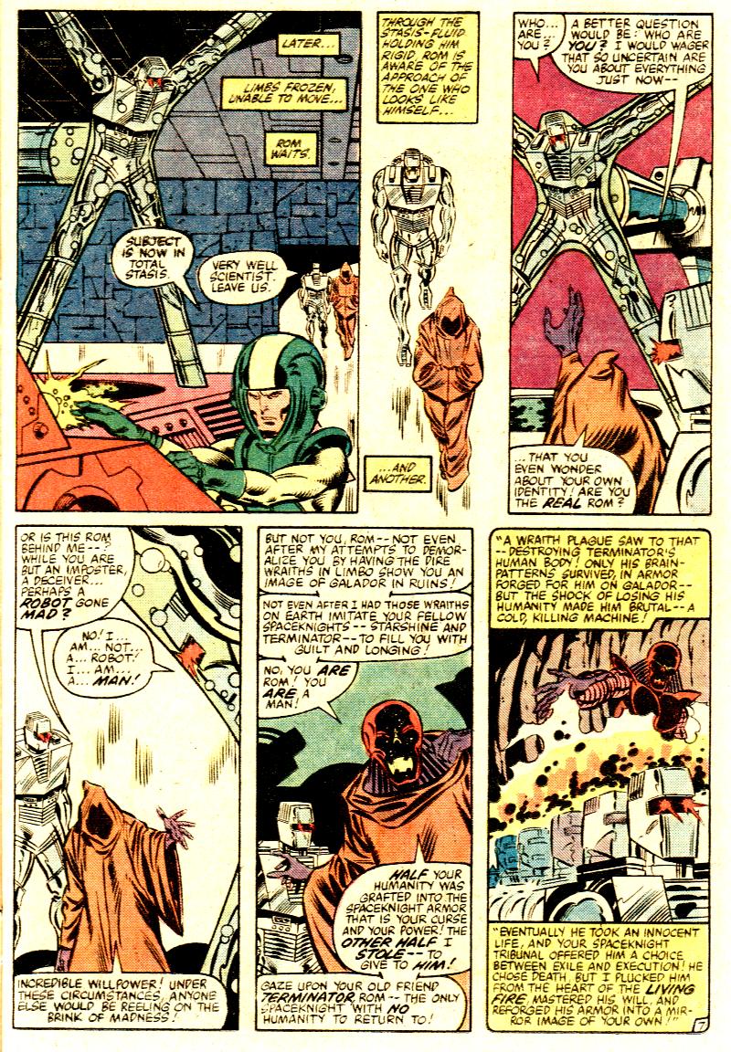 Read online ROM (1979) comic -  Issue #25 - 8