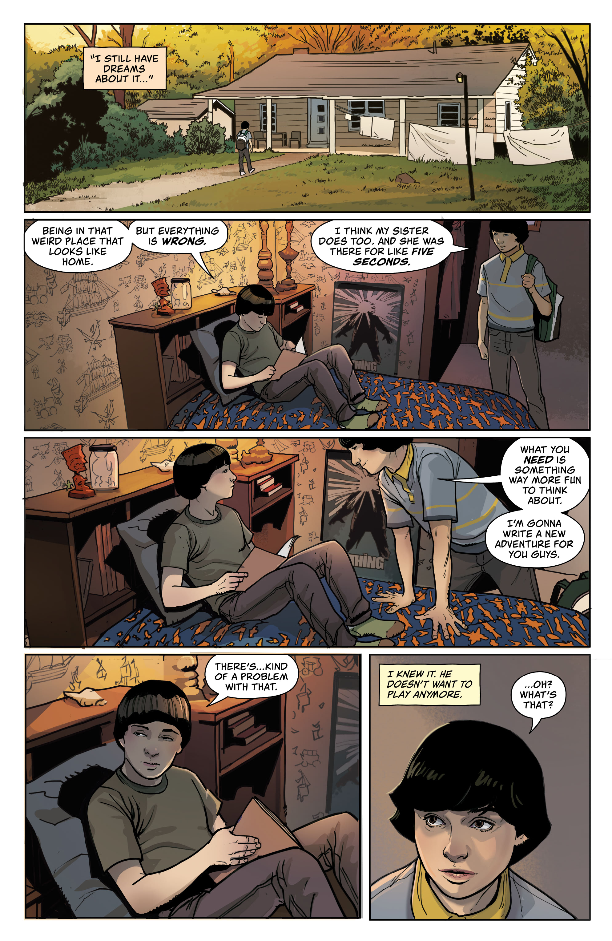 Read online Stranger Things and Dungeons & Dragons comic -  Issue #2 - 11
