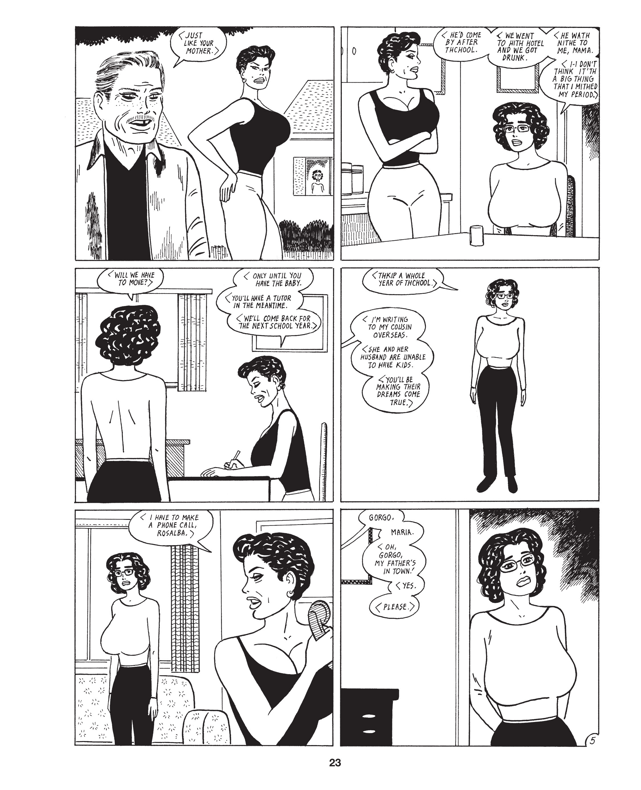 Read online Love and Rockets: New Stories comic -  Issue #7 - 24