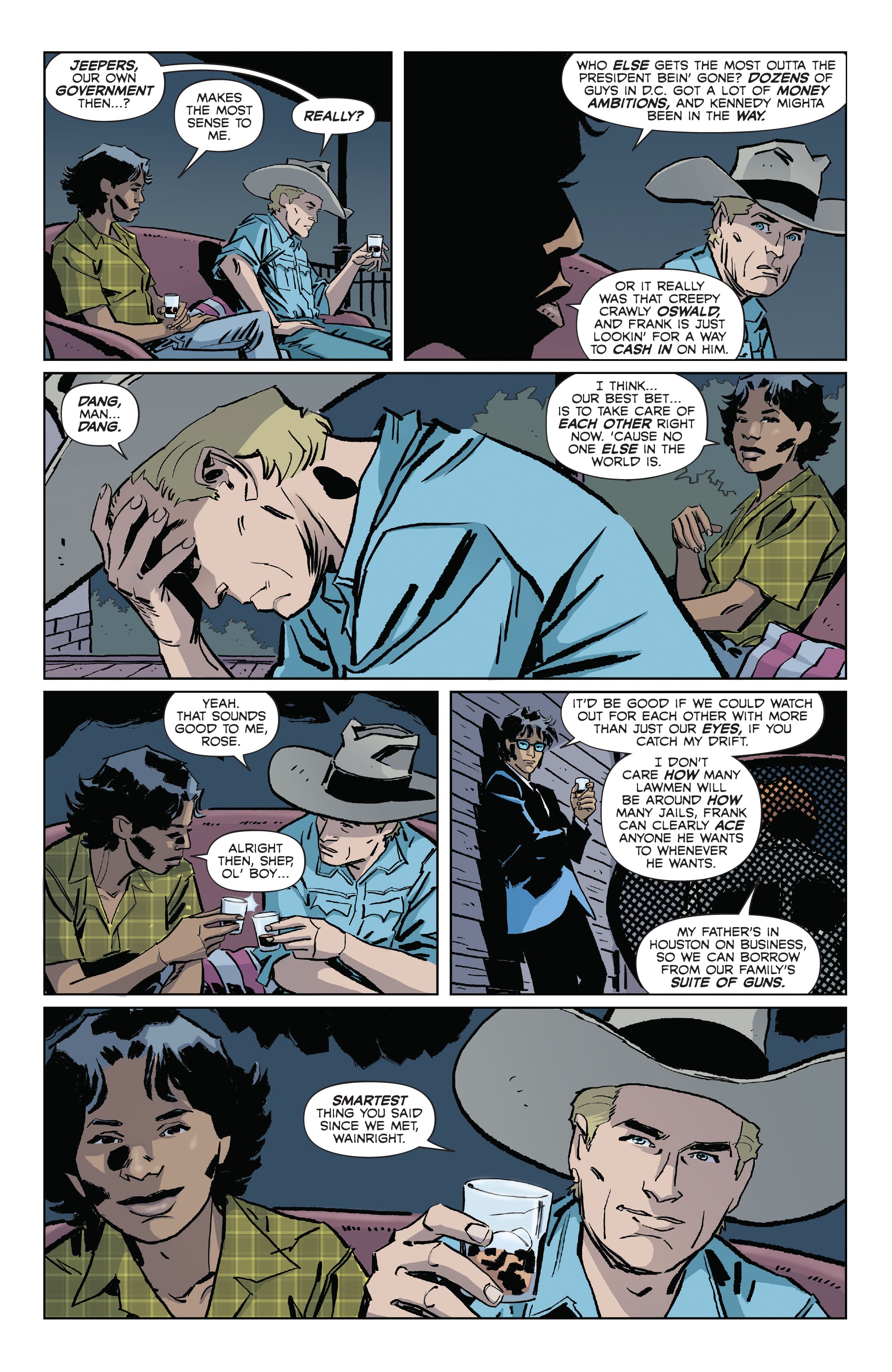 Read online Regarding the Matter of Oswald's Body comic -  Issue #3 - 14