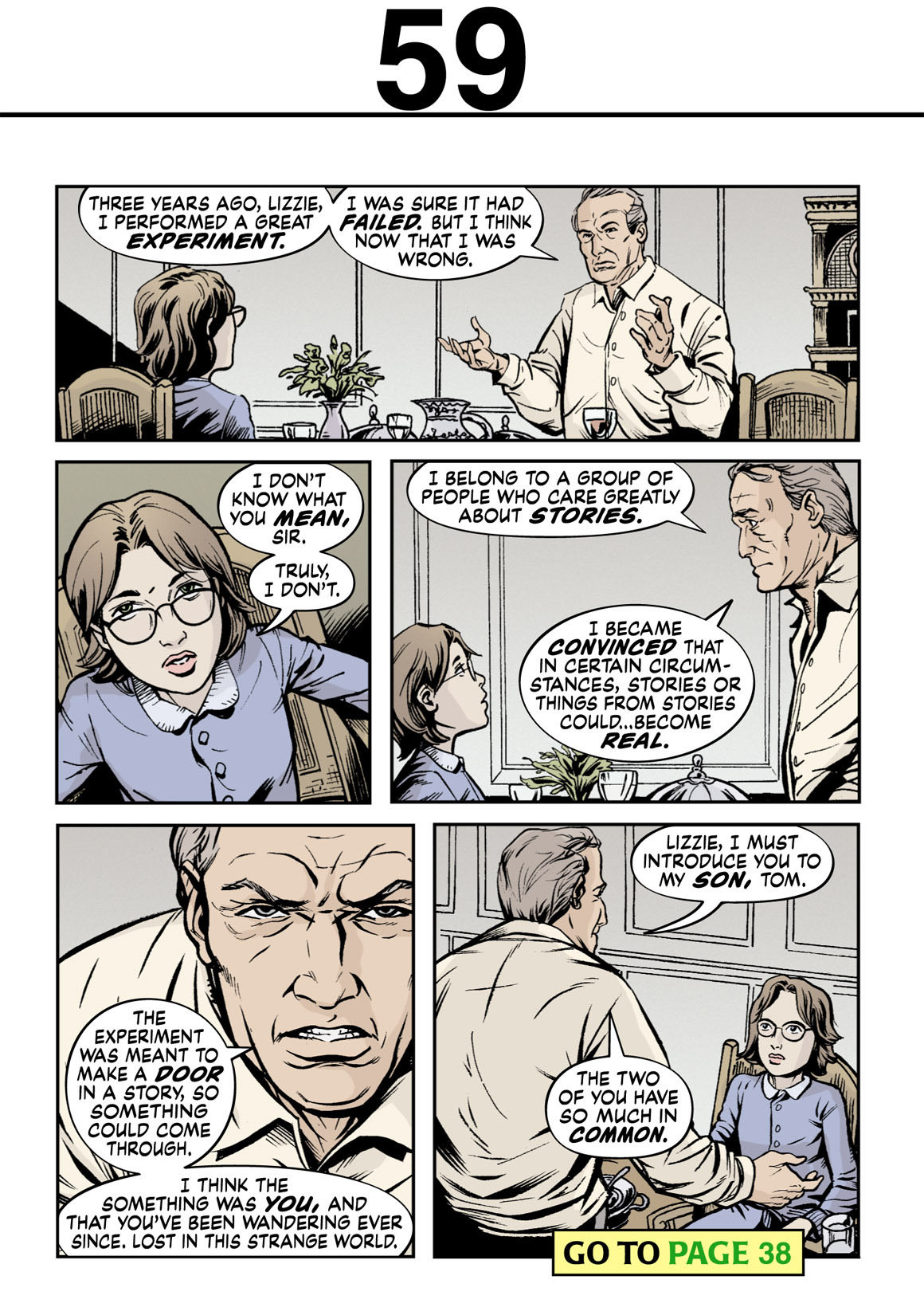 Read online The Unwritten comic -  Issue #17 - 55