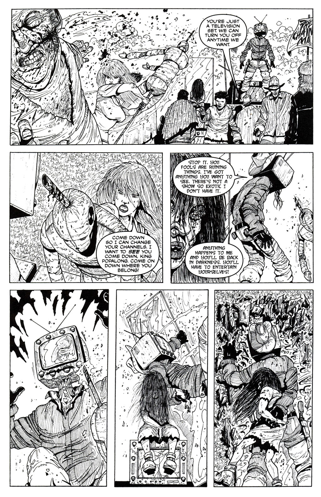Read online Joe R. Lansdale's The Drive-In 2 comic -  Issue #4 - 21