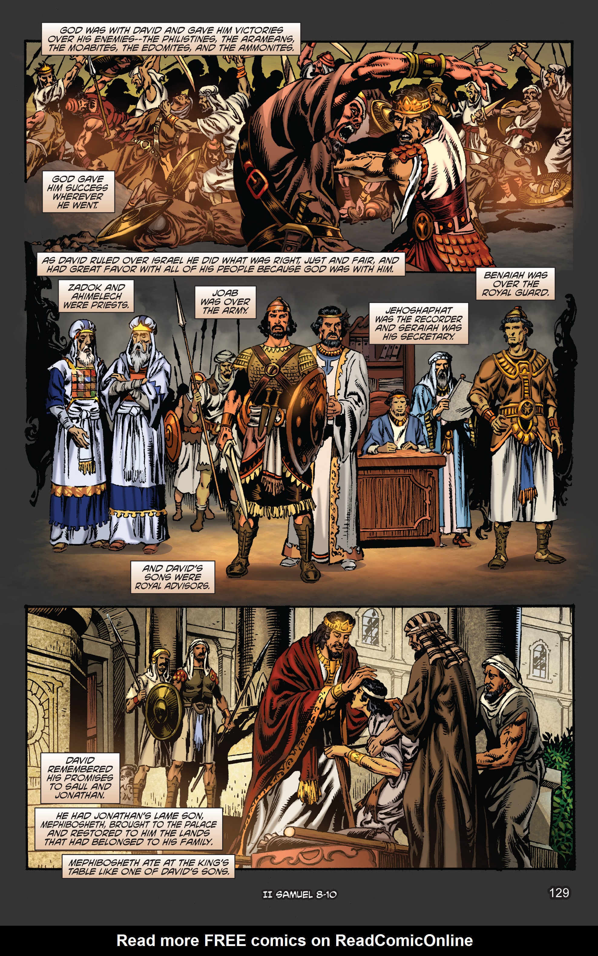 Read online The Kingstone Bible comic -  Issue #5 - 133