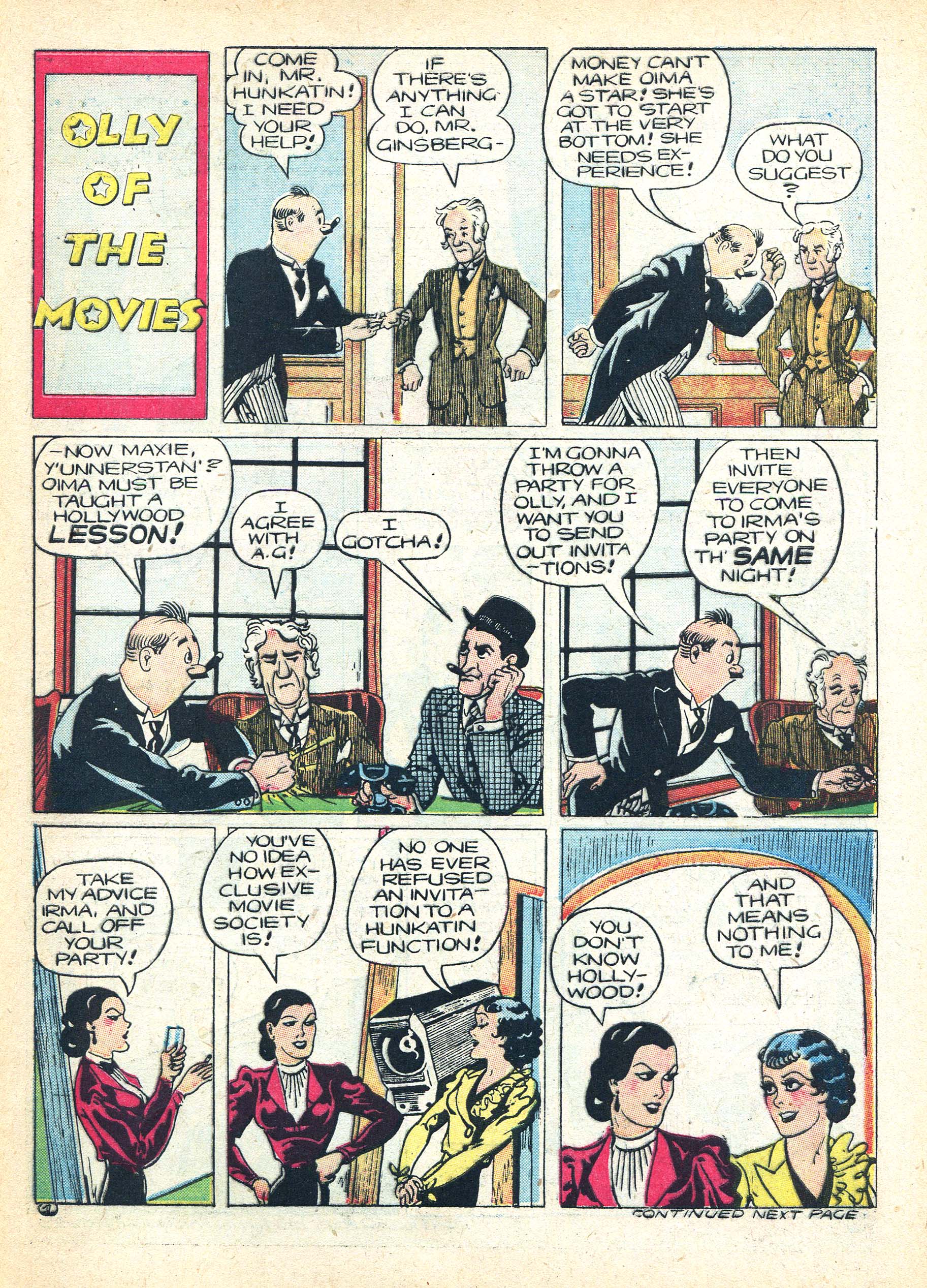 Read online Famous Funnies comic -  Issue #95 - 56