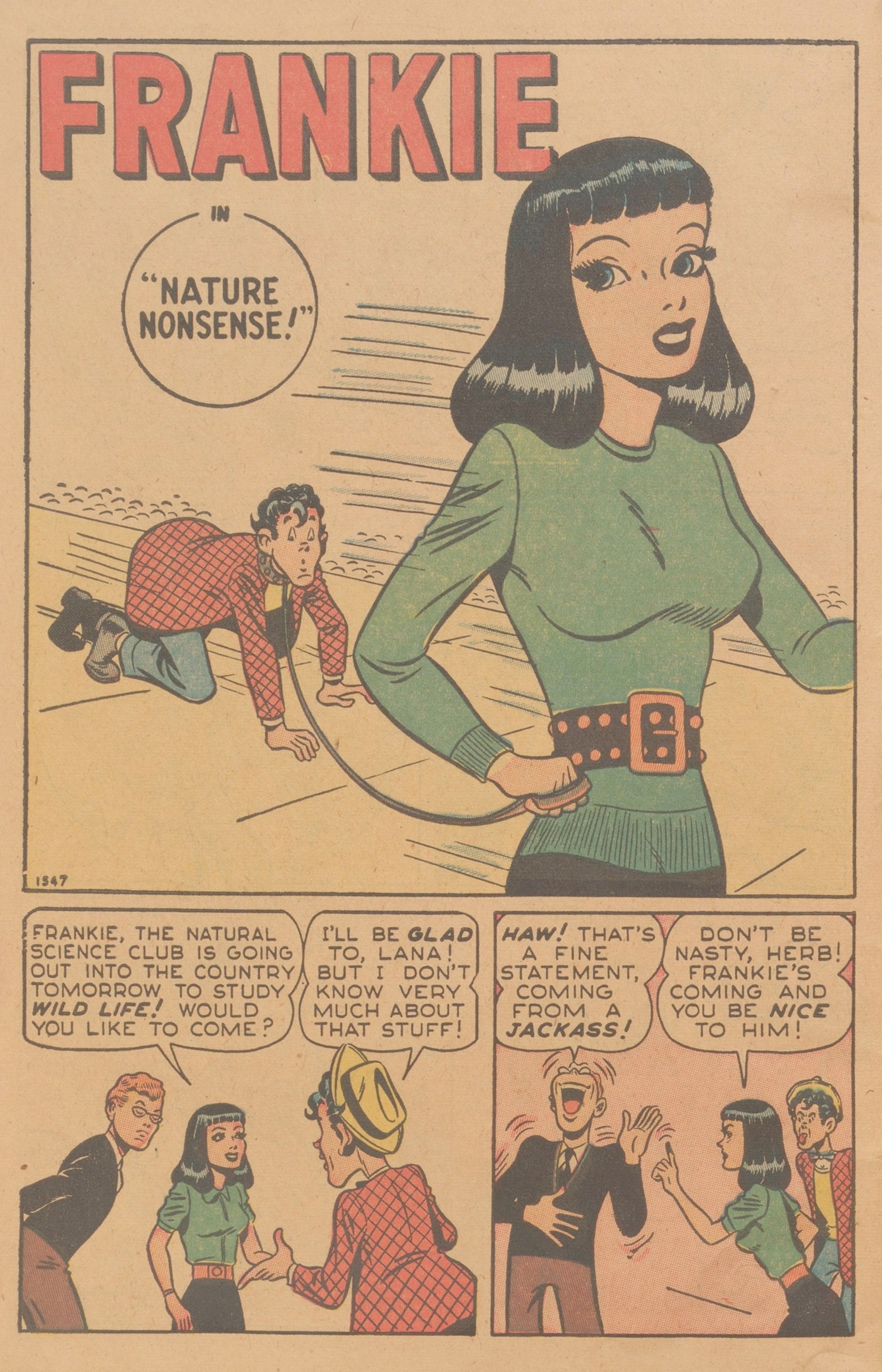 Read online Frankie Comics comic -  Issue #6 - 12