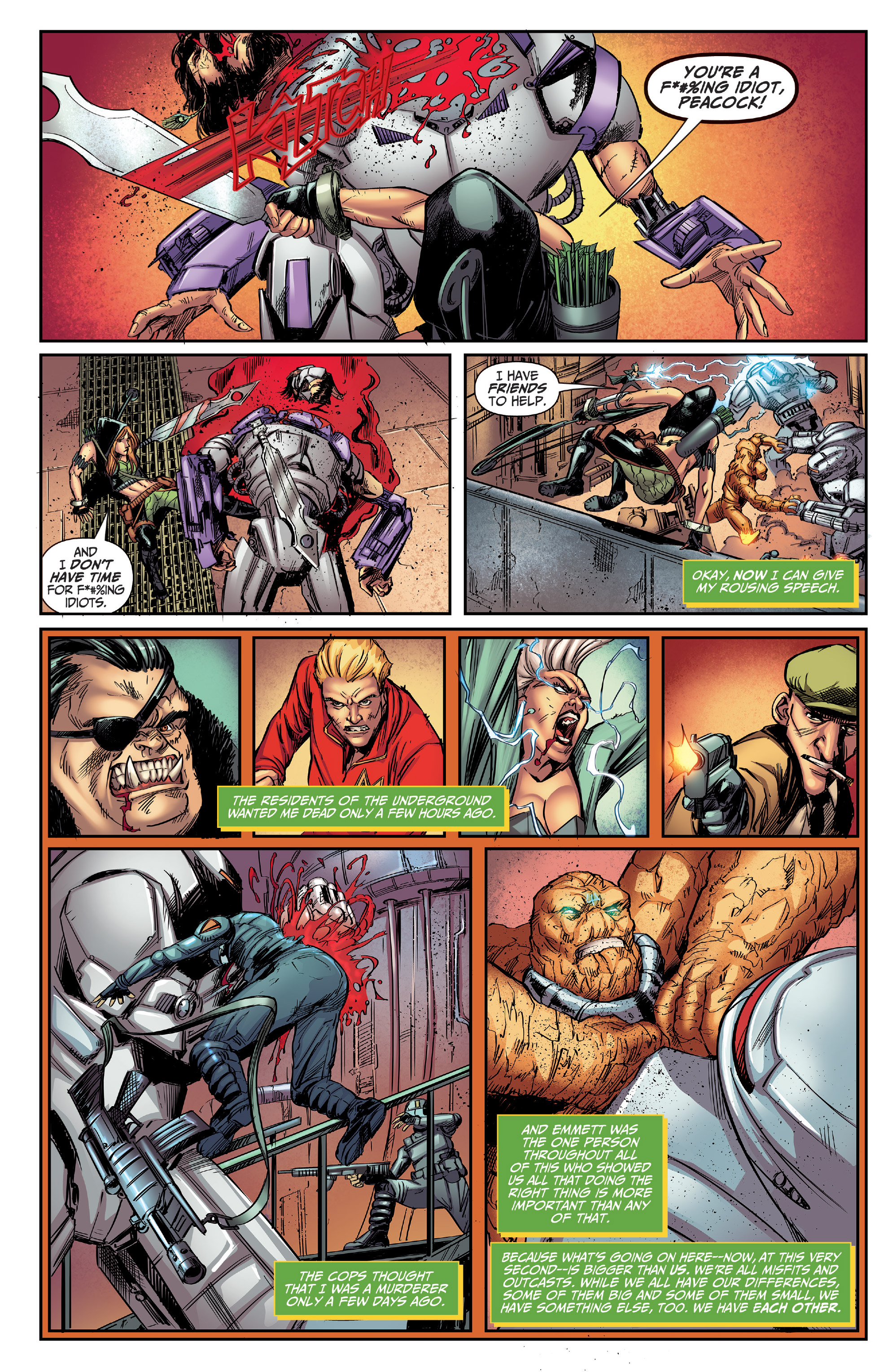 Read online Robyn Hood: Vigilante comic -  Issue #6 - 17