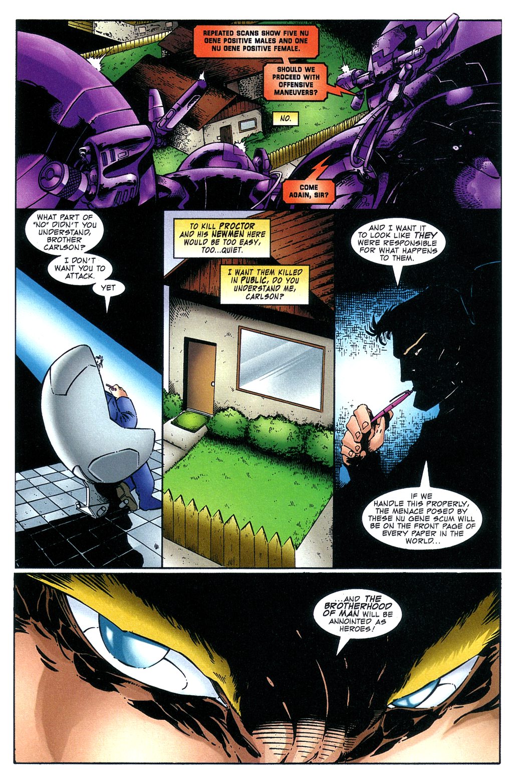 Read online NewMen comic -  Issue #6 - 4