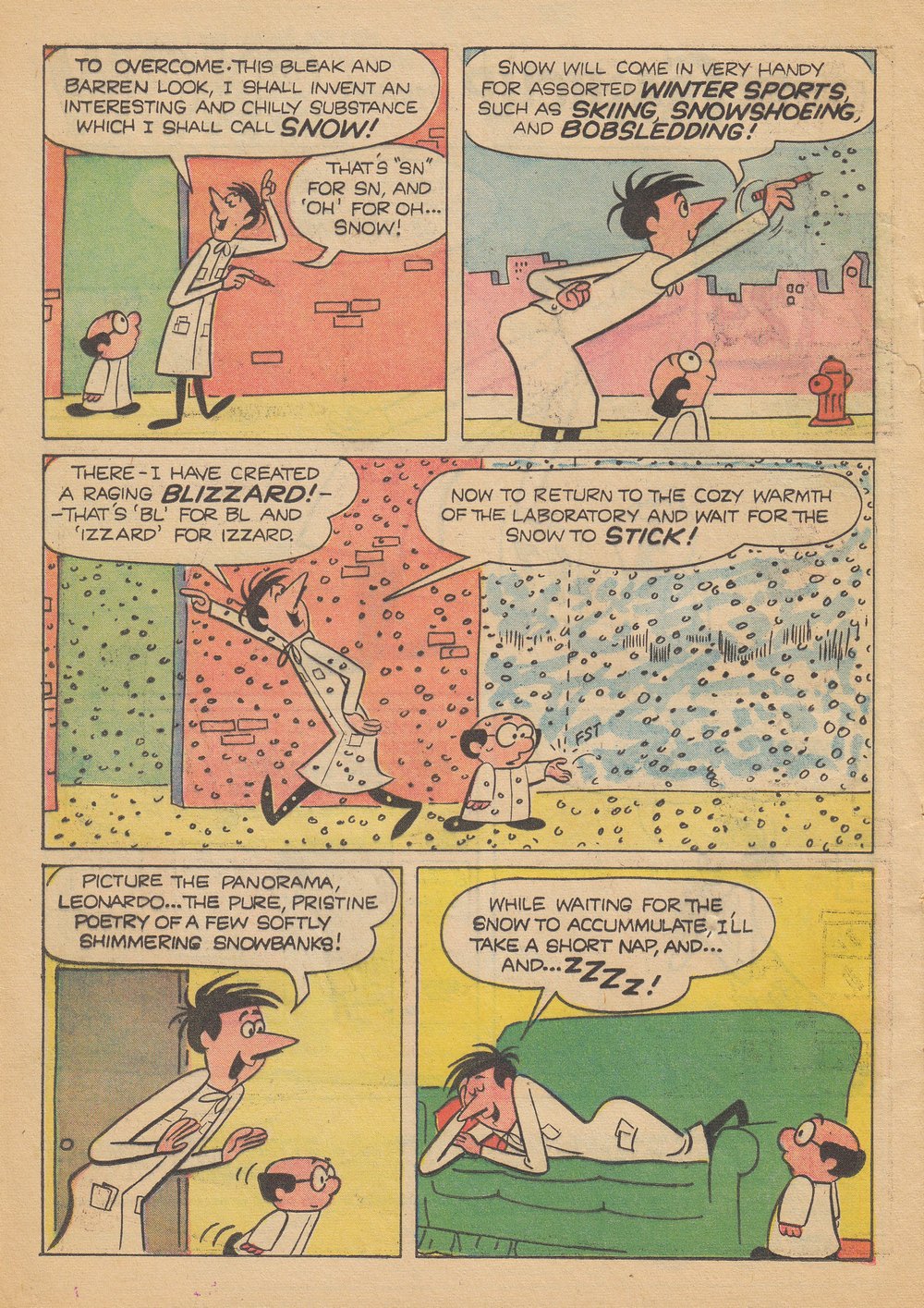 Read online Alvin and His Pals in Merry Christmas with Clyde Crashcup and Leonardo comic -  Issue # Full - 4