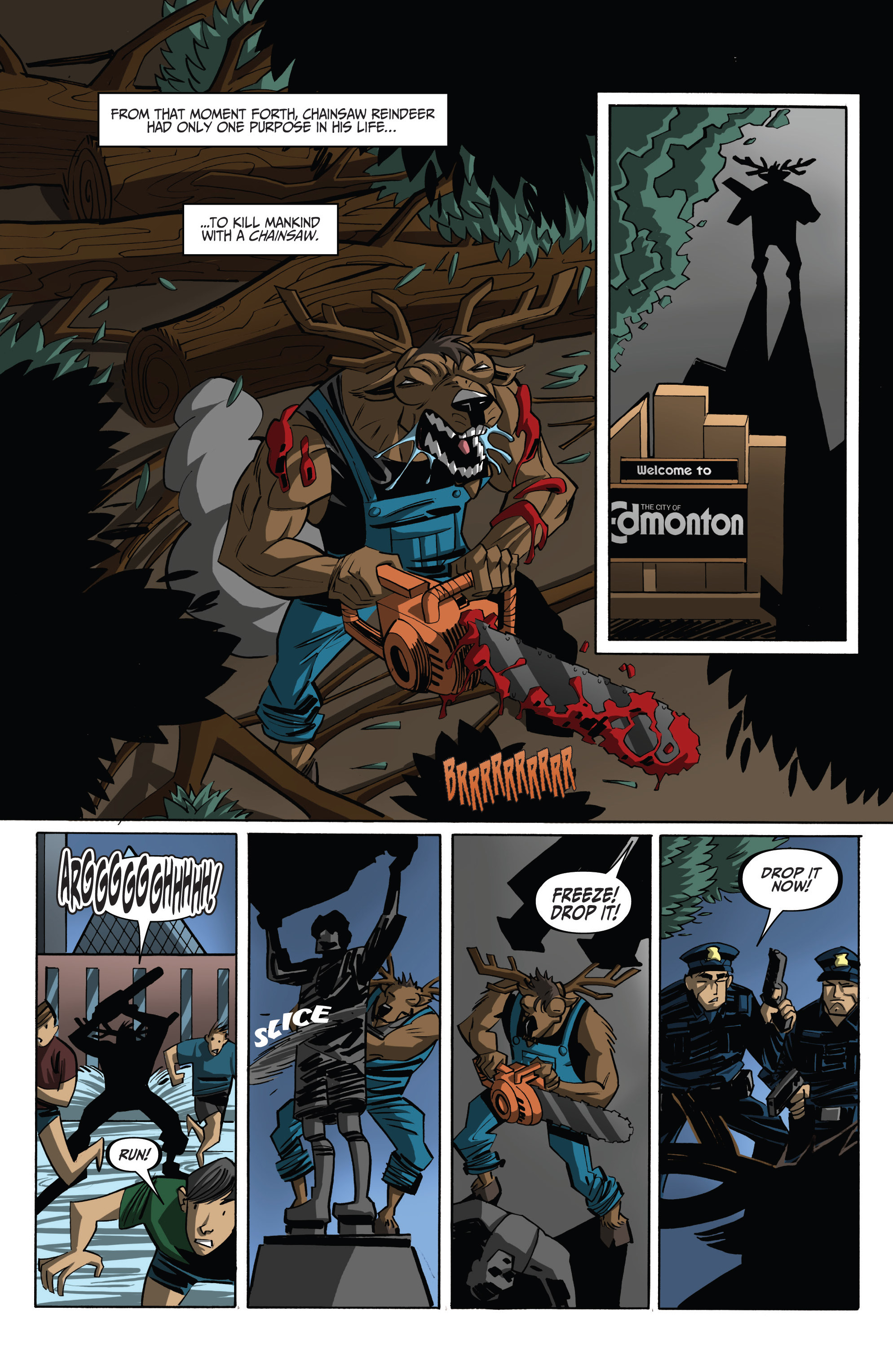 Read online Chainsaw Reindeer comic -  Issue # Full - 11