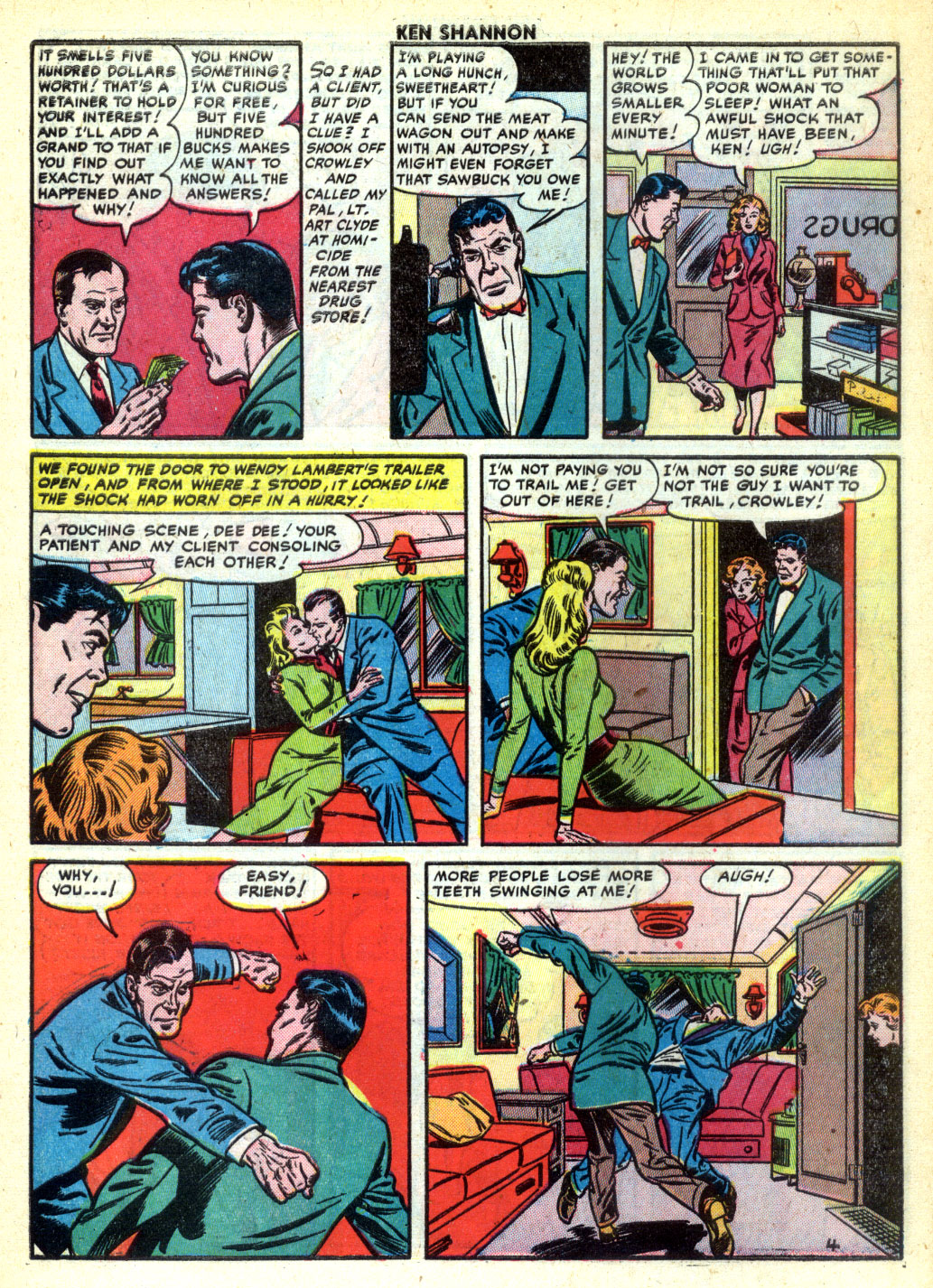 Read online Ken Shannon comic -  Issue #5 - 6