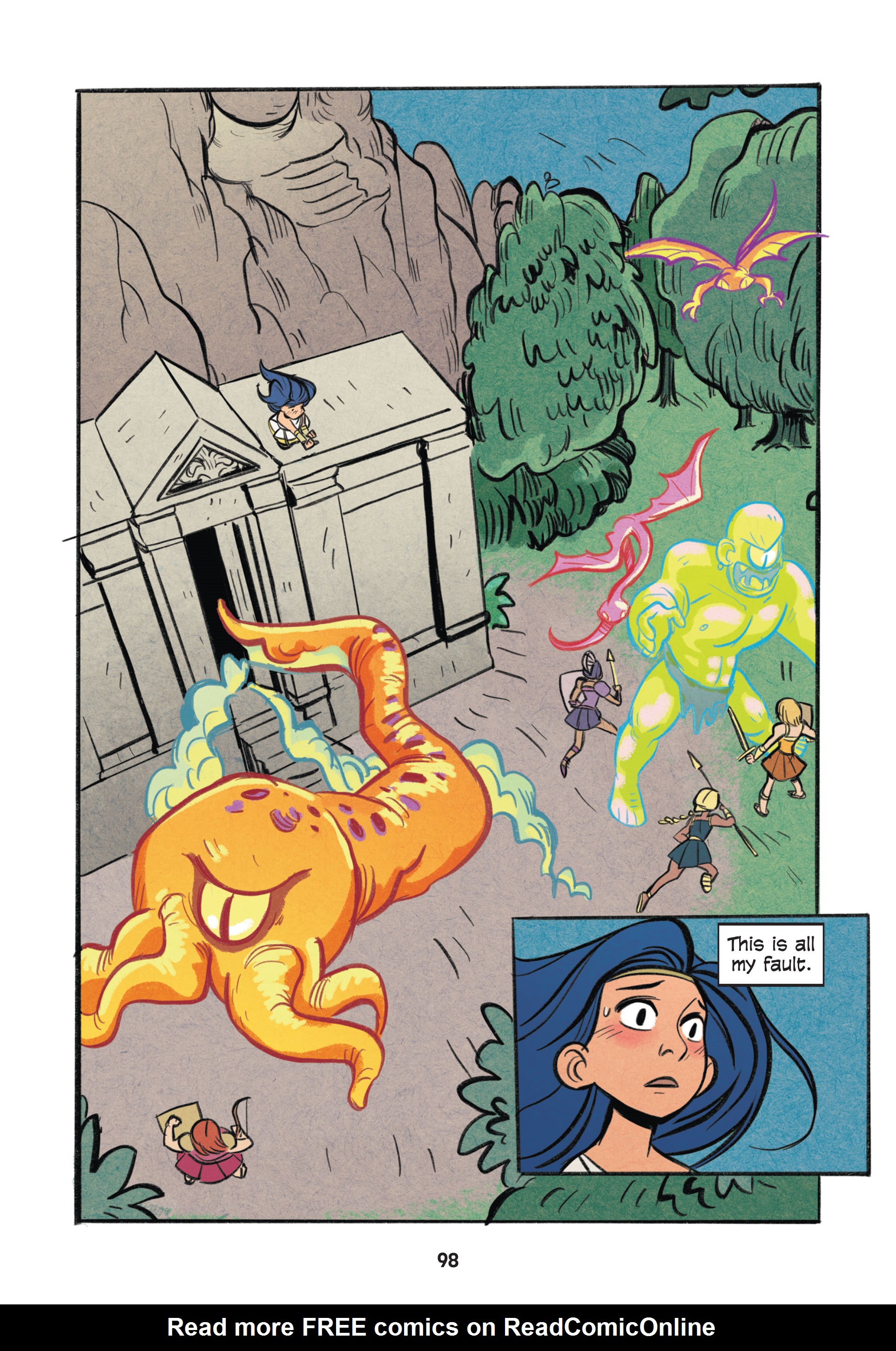 Read online Diana: Princess of the Amazons comic -  Issue # TPB (Part 1) - 94