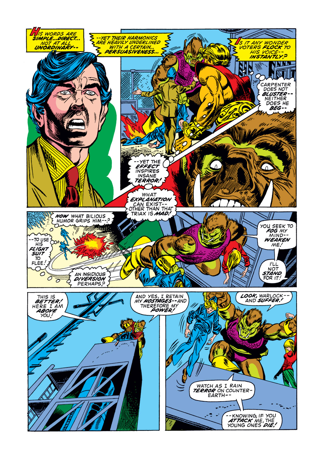 Read online Warlock (1972) comic -  Issue #4 - 9