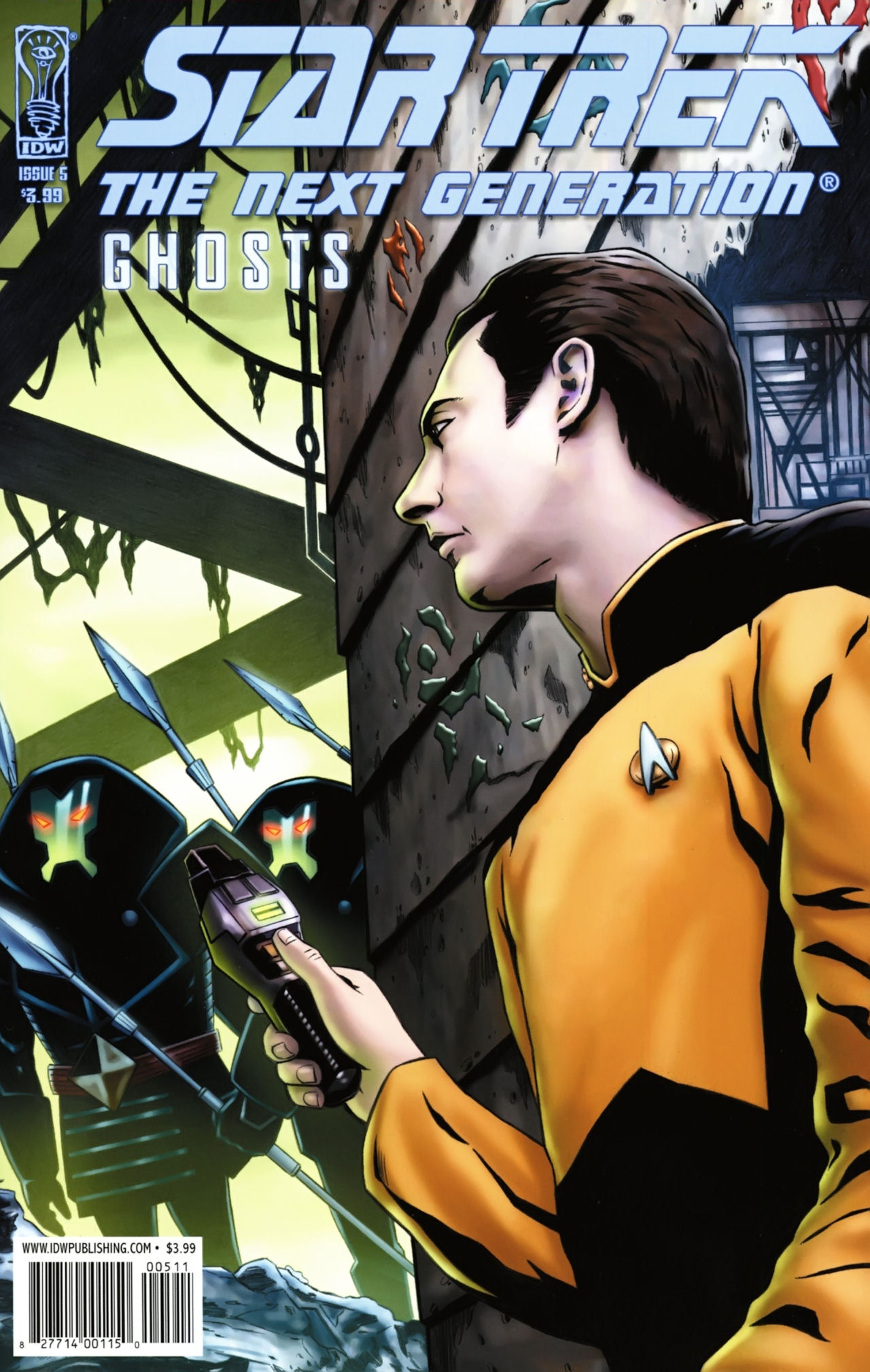 Read online Star Trek: The Next Generation: Ghosts comic -  Issue #5 - 1