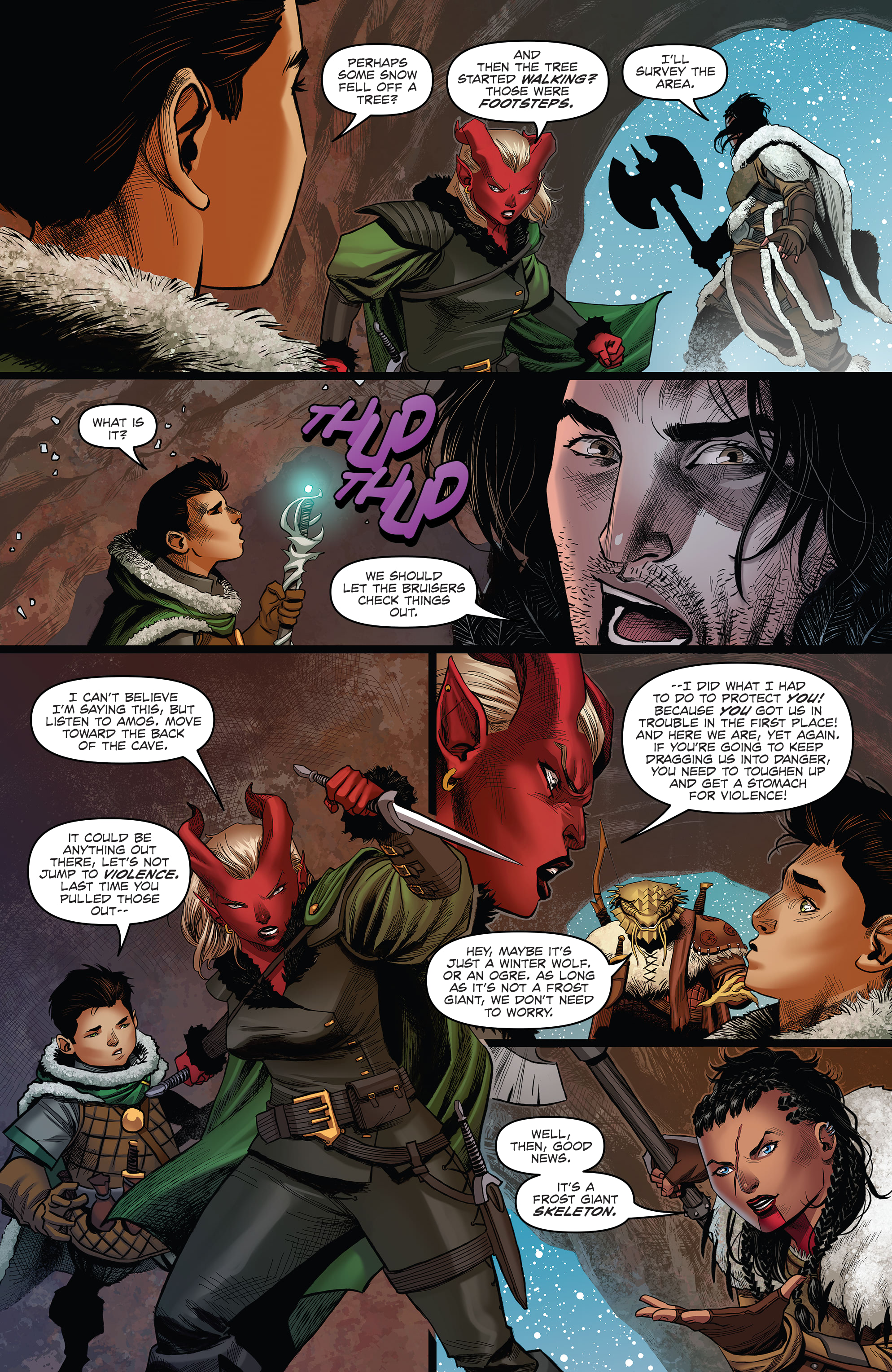 Read online Dungeons & Dragons: At the Spine of the World comic -  Issue #2 - 8